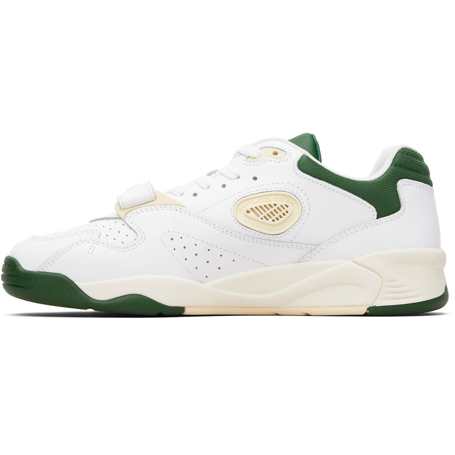  Lacoste White Game Train Pro Leather Sneakers 