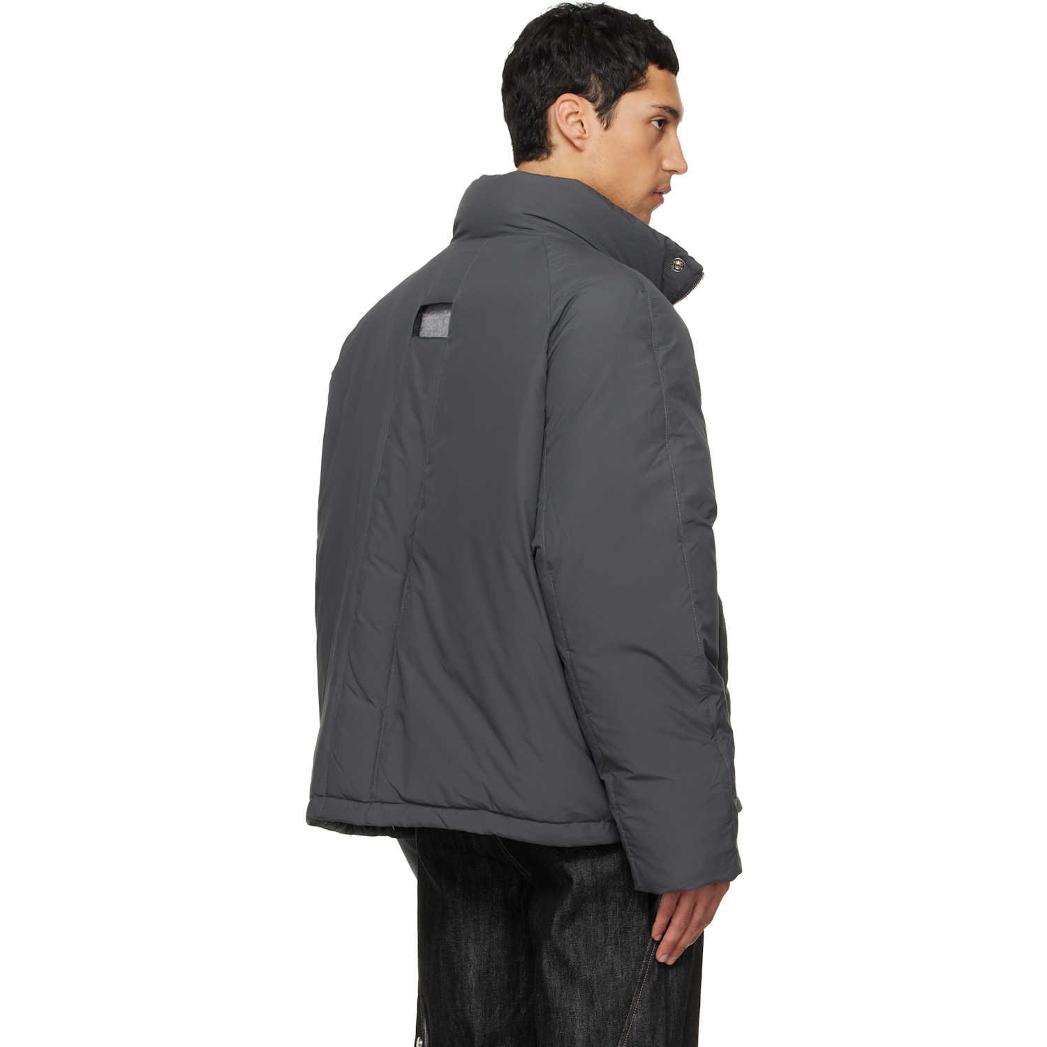  Nullus Gray 8 Pocket Down Jacket 