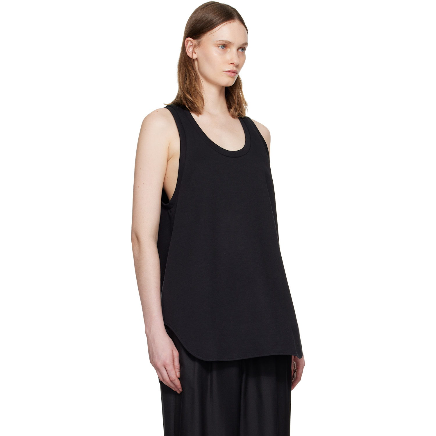  Wardrobe.nyc Black Oversize Tank Top 