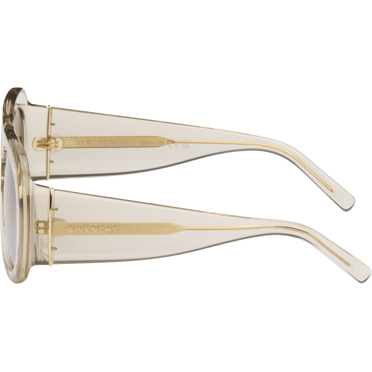  Givenchy Beige 'givenchy Bold' Sunglasses 