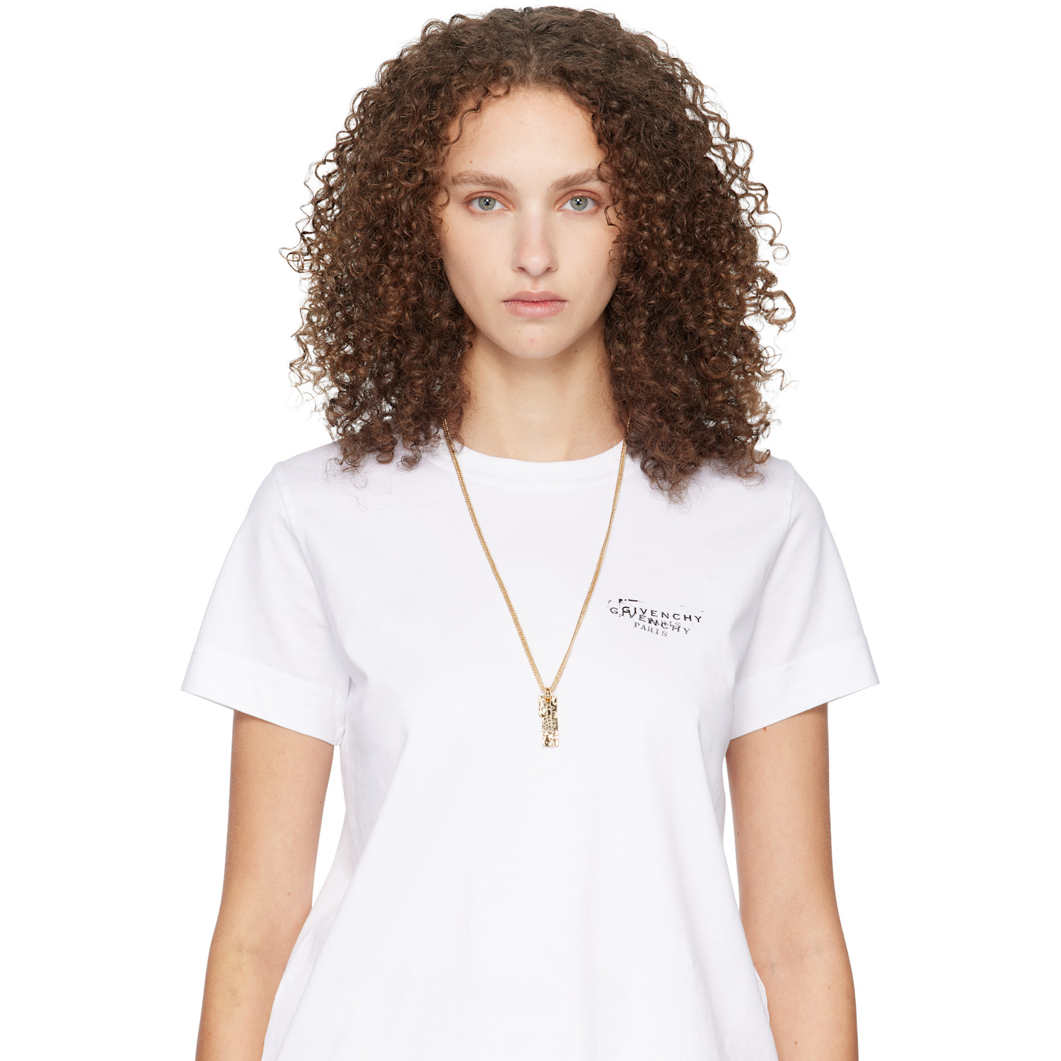  Givenchy 'givenchy' Tape Necklace 