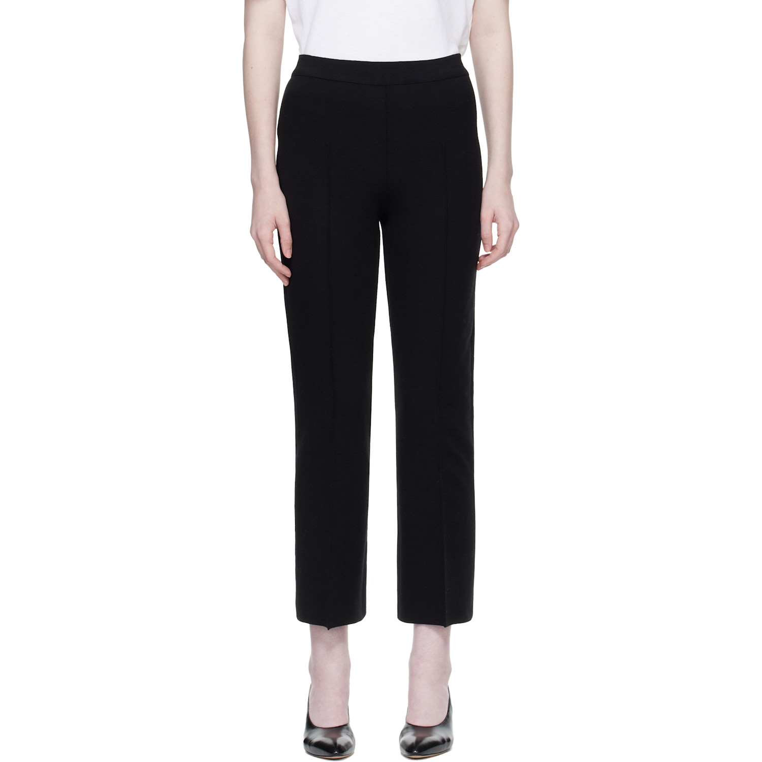 High Sport Black Merino Kick Trousers