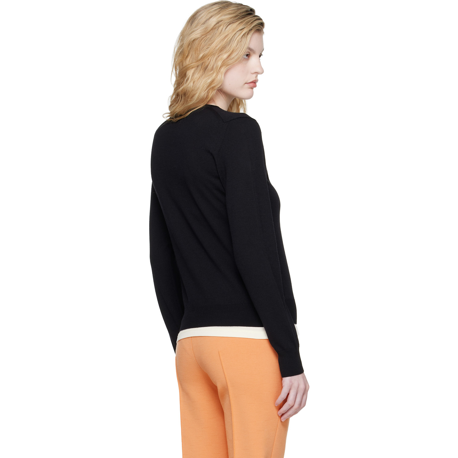  High Sport Black Billie Vneck Sweater 