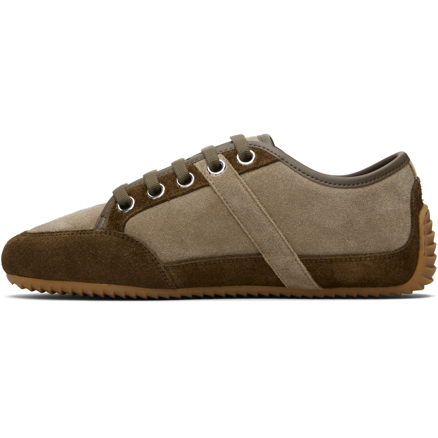  Givenchy Brown Slim Sneakers 