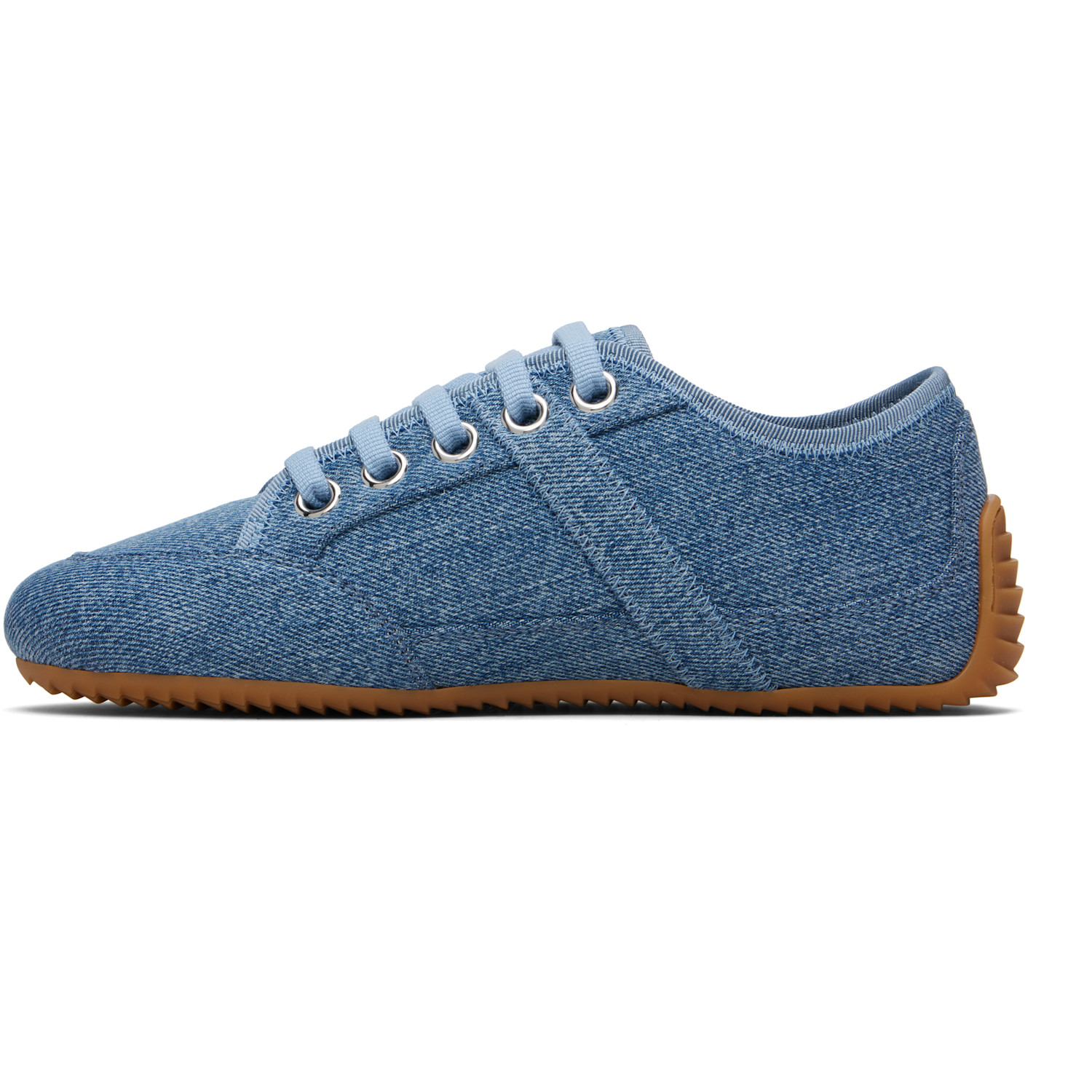  Givenchy Blue Slim Denim Sneakers 