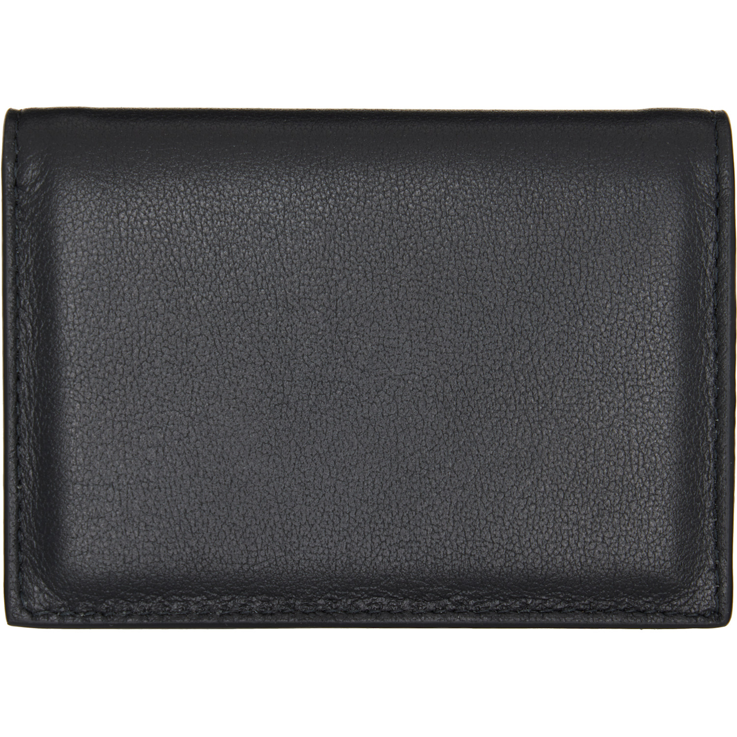 Givenchy Black Antigona Stamped Flap Card Holder 