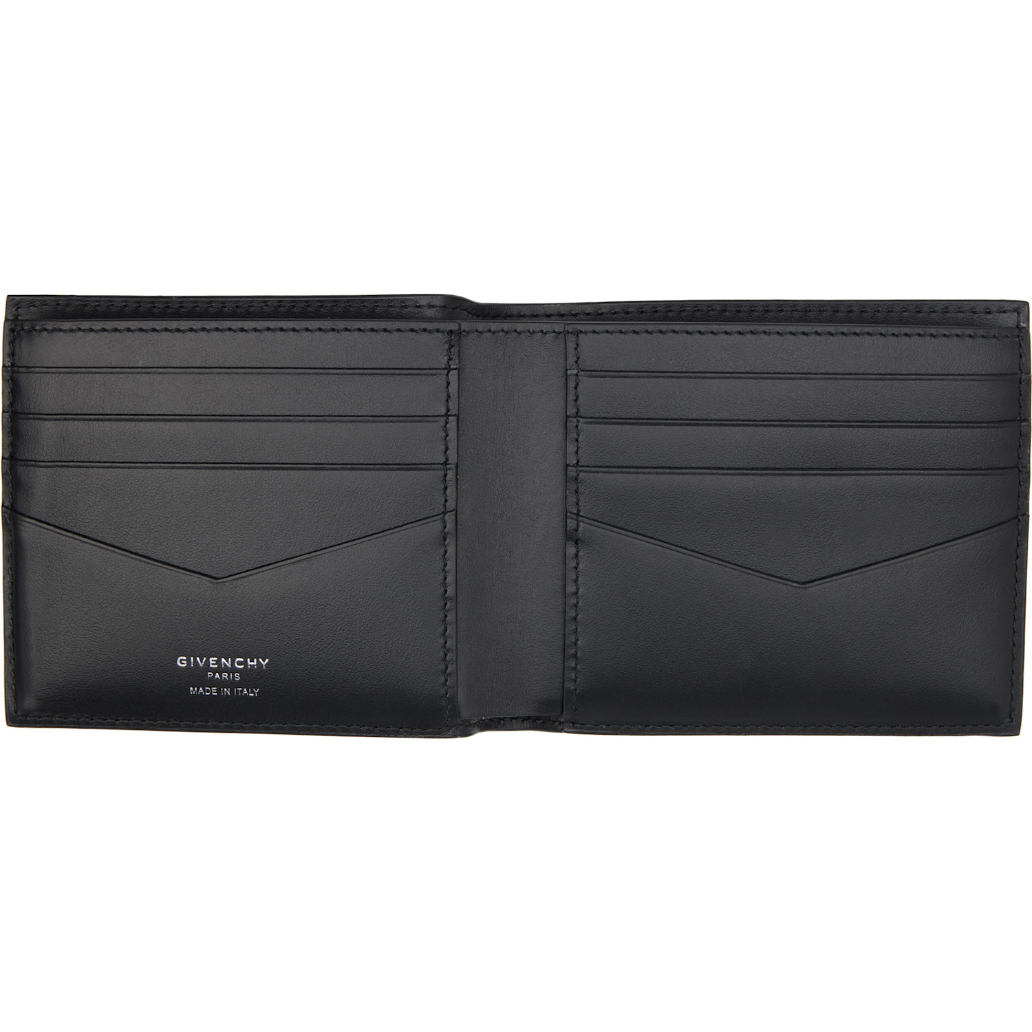  Givenchy Black Bifold Wallet 