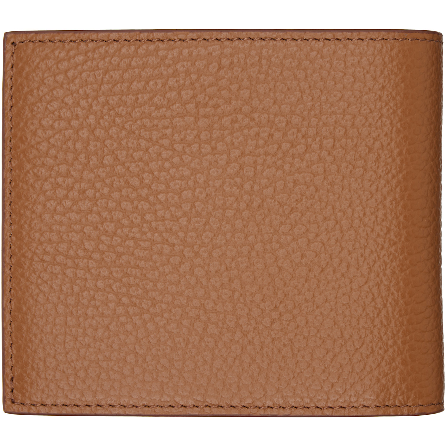  Givenchy Brown Grained Leather Wallet 