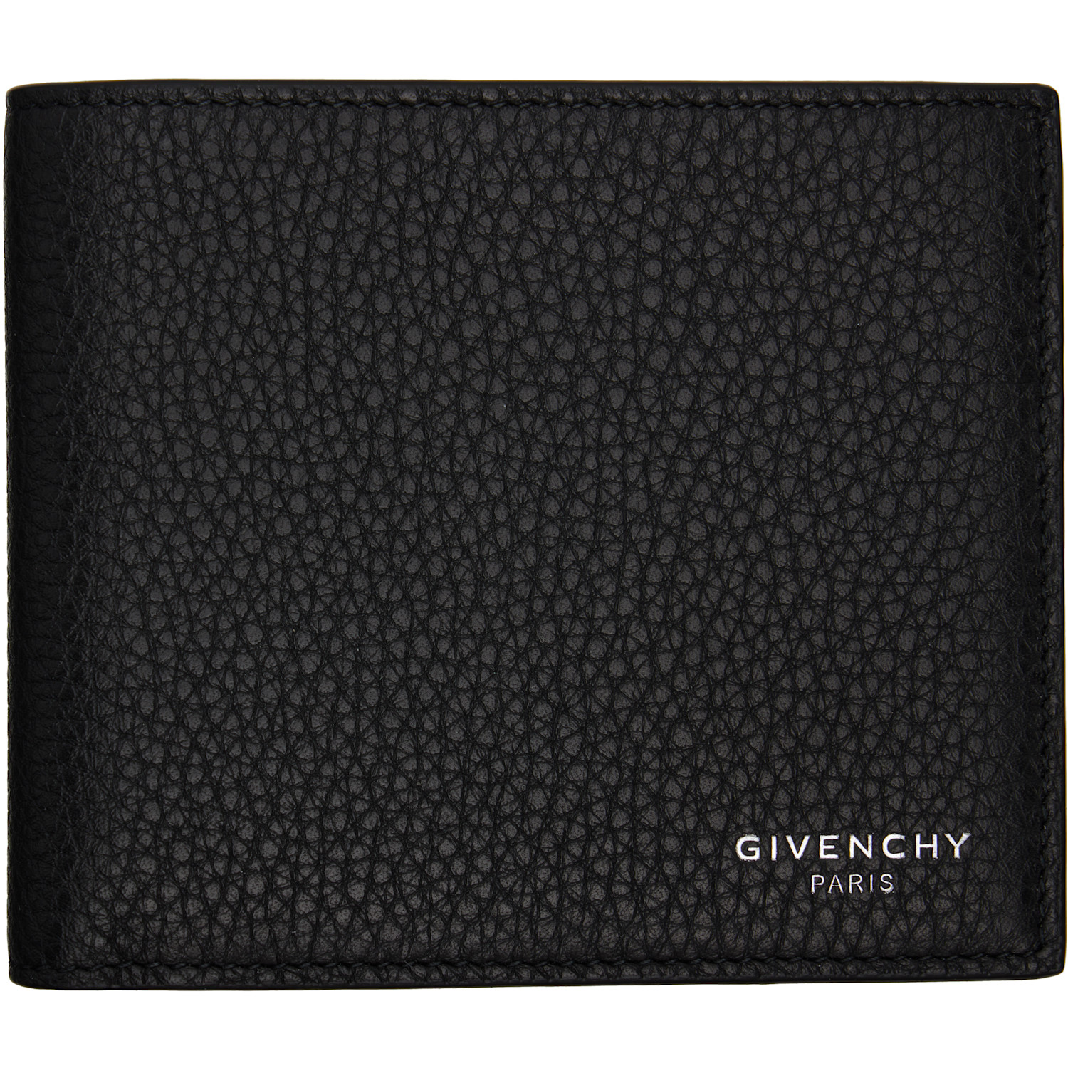 Givenchy Black Grained Leather Wallet
