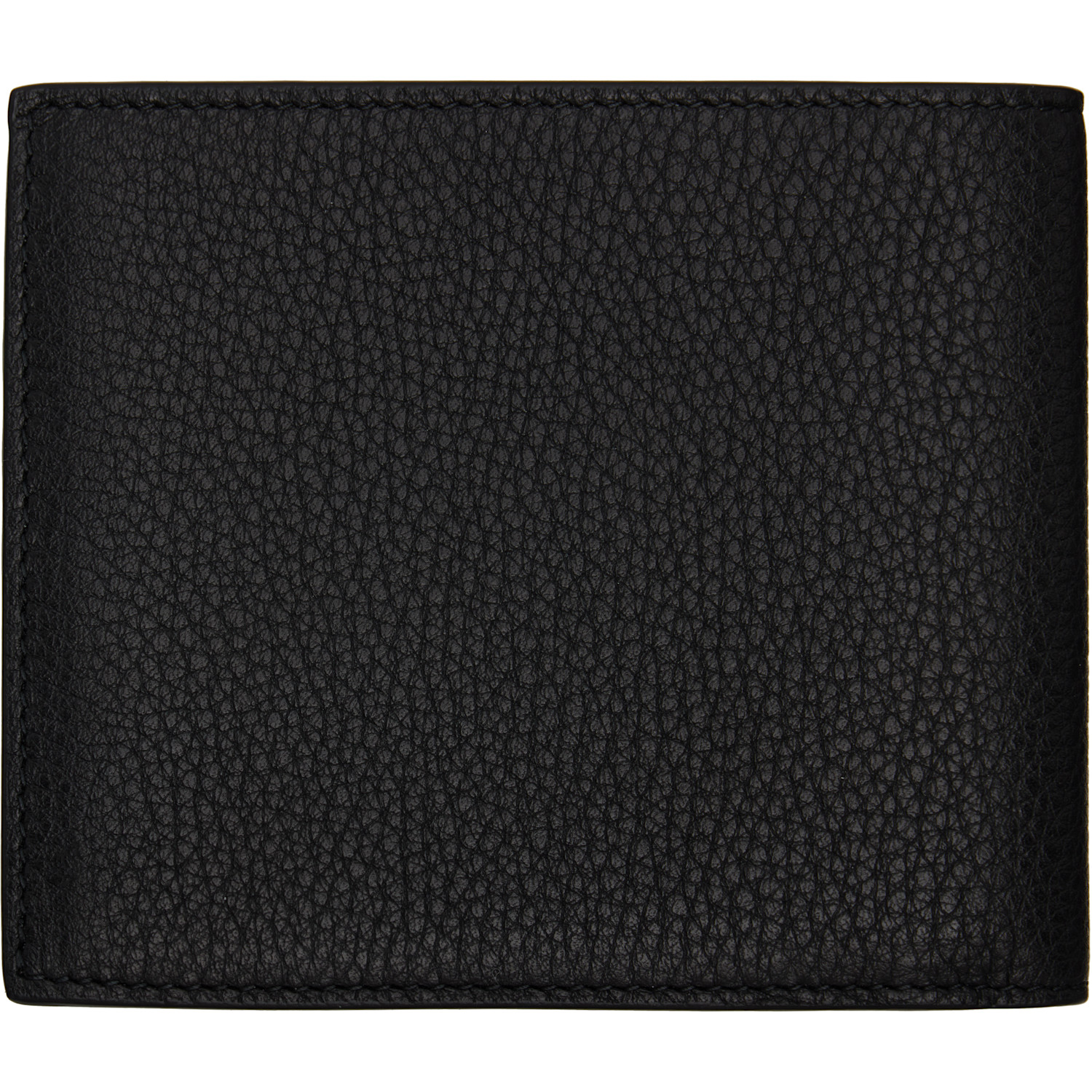  Givenchy Black Grained Leather Wallet 