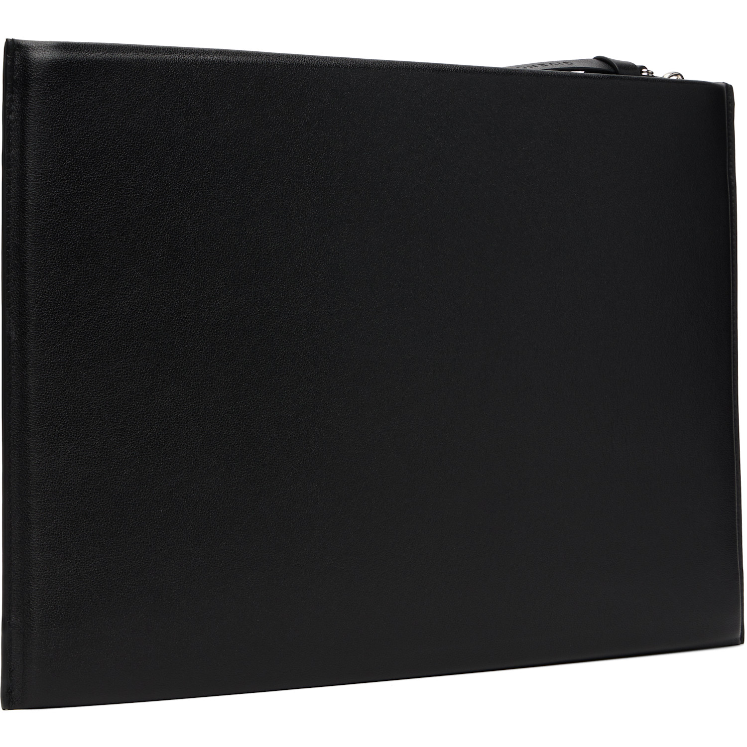  Givenchy Black Antigona Stamped Large Leather Pouch 