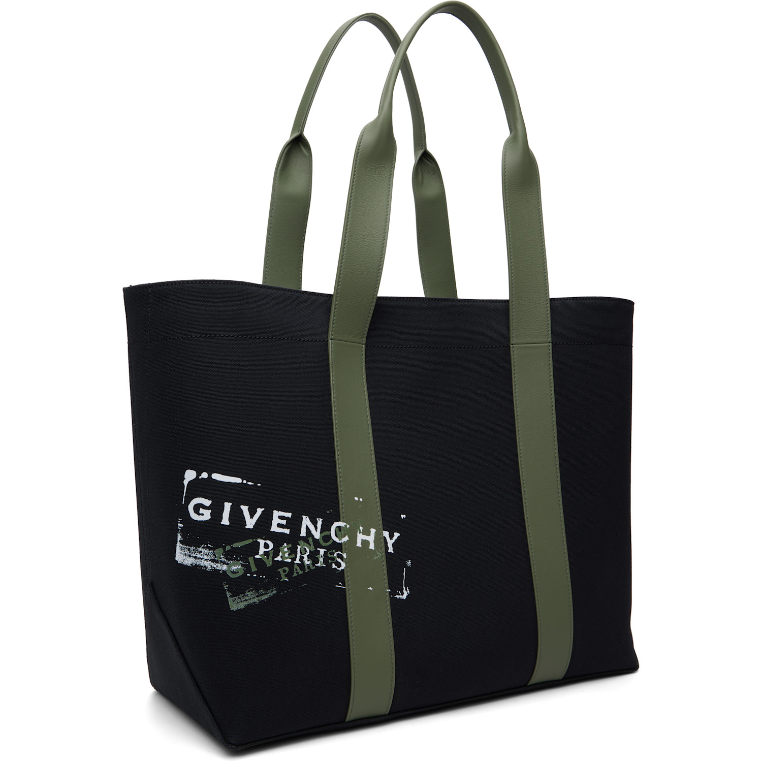  Givenchy Black Large Canvas Tote 