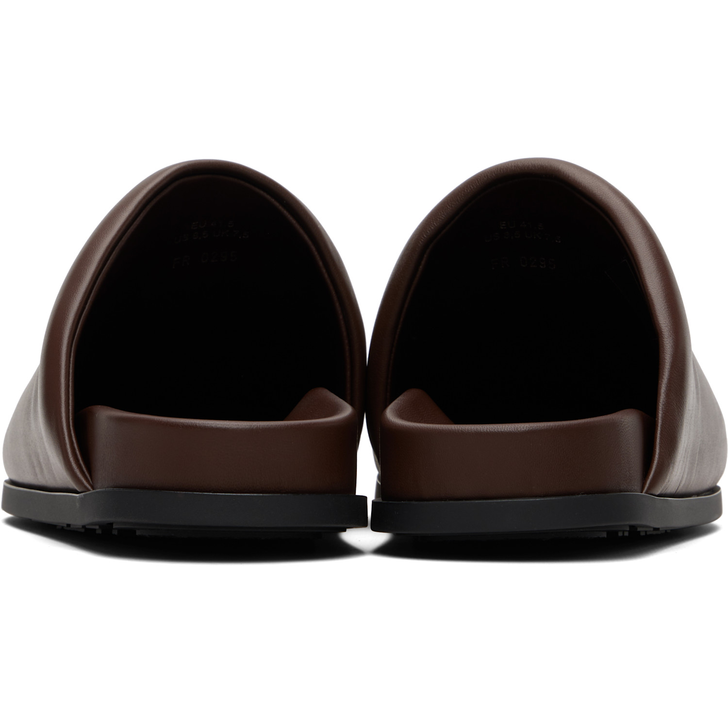  Givenchy Brown Puffy Mule Slip-on Loafers 