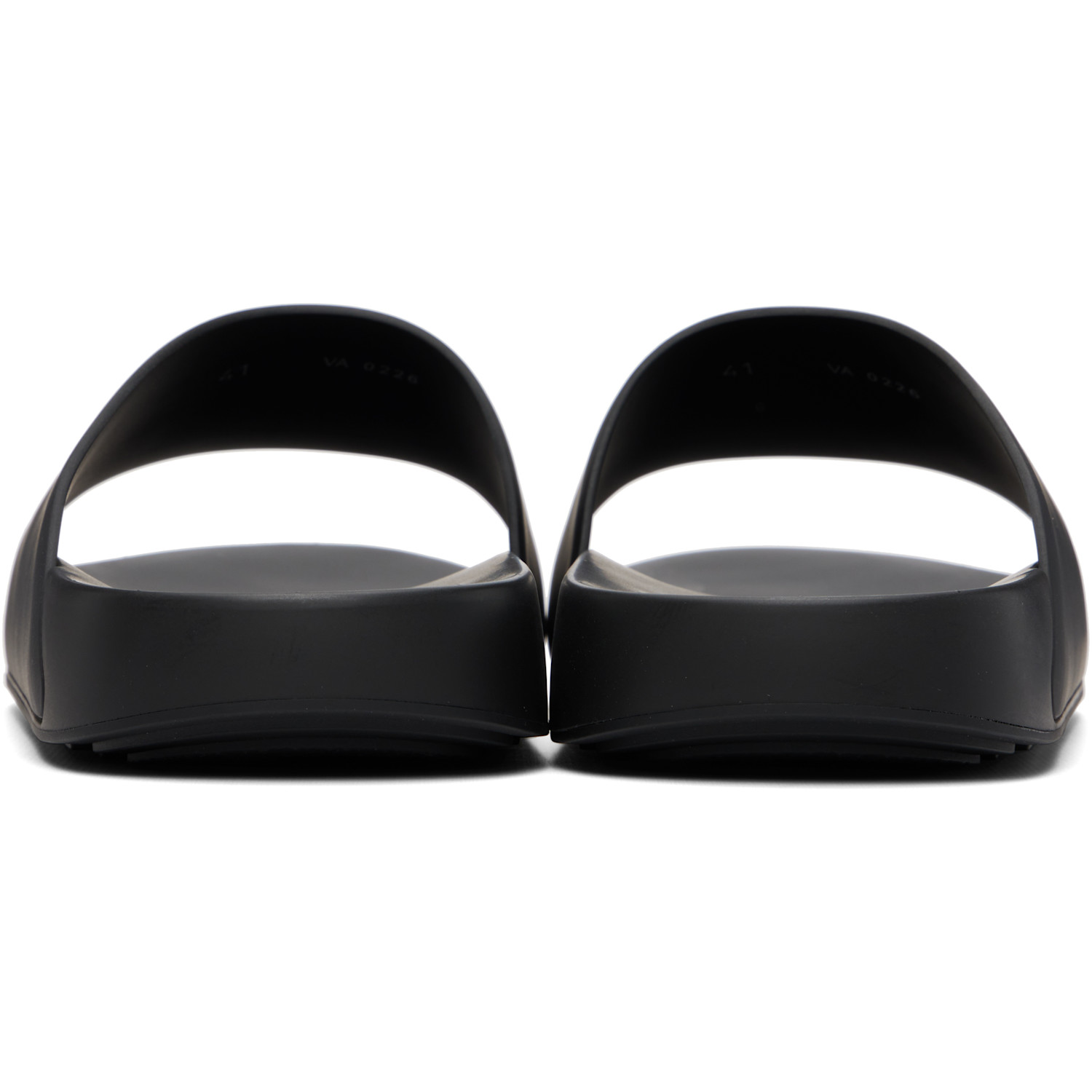  Givenchy Black Label Slide Sandals 