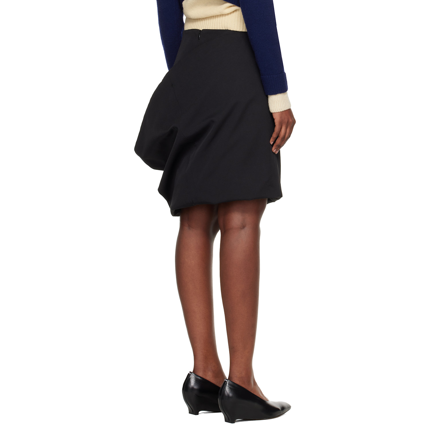  Lii Black Cone Miniskirt 
