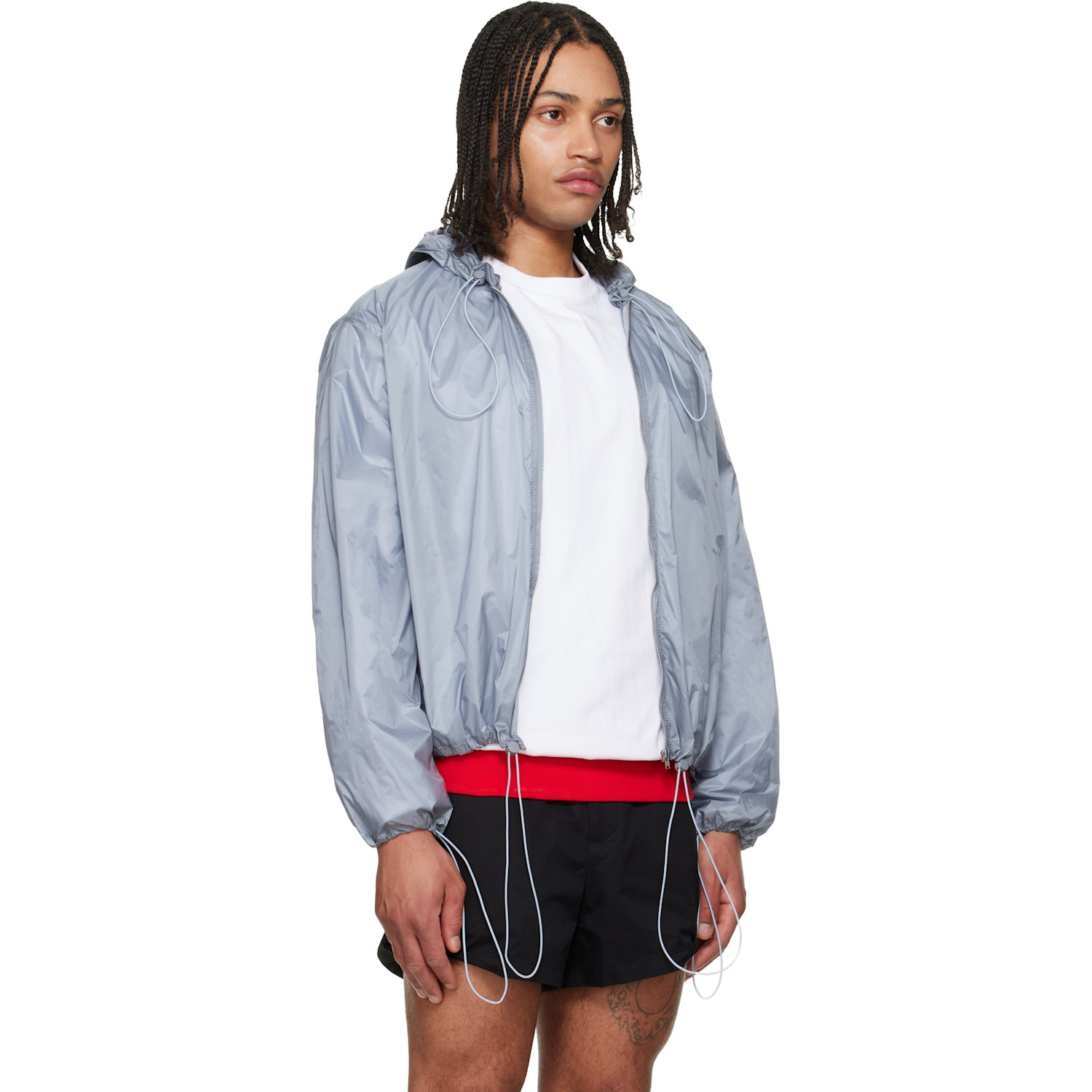  Lii Gray Light-weight Cord Jacket 