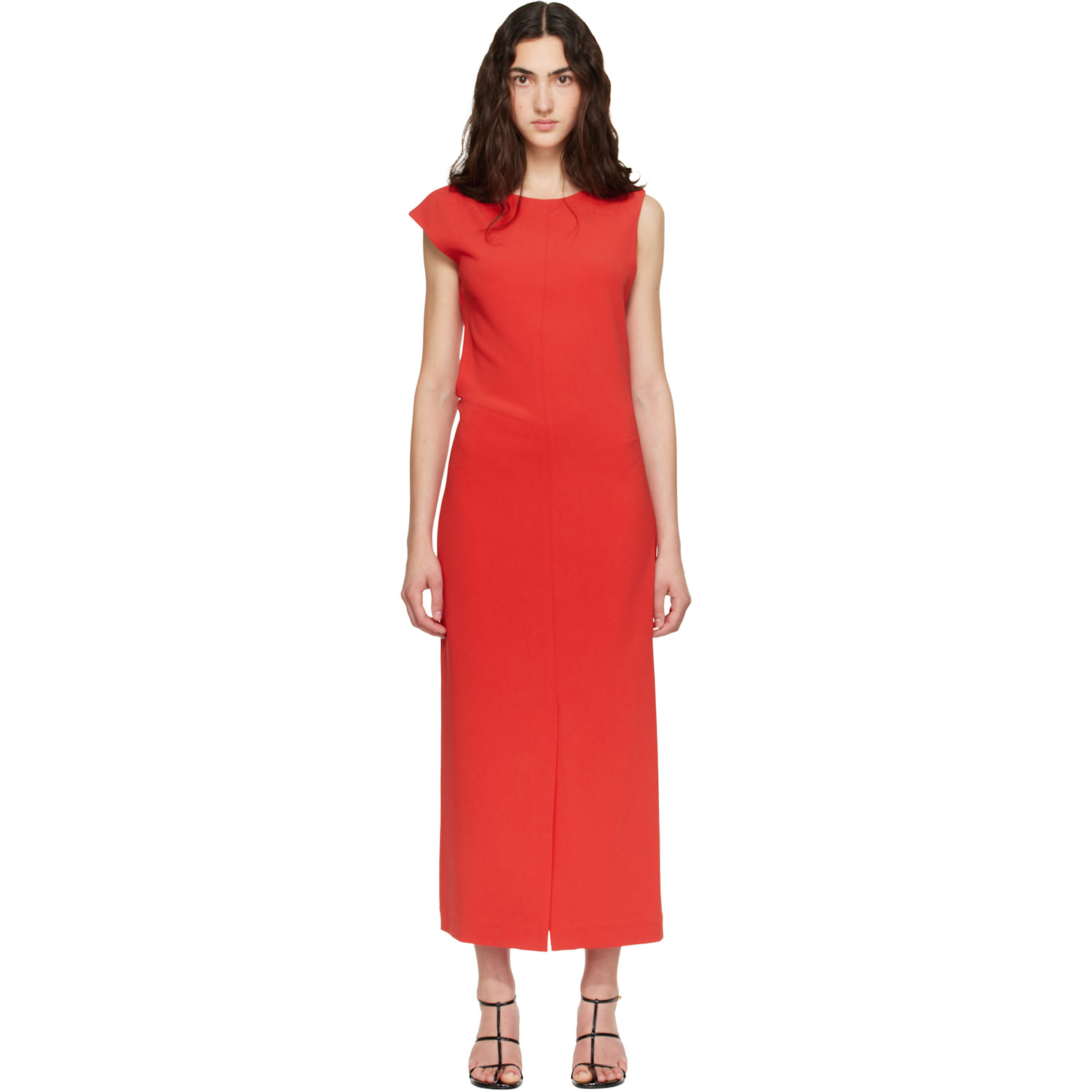 Proenza Schouler Red Damea Maxi Dress