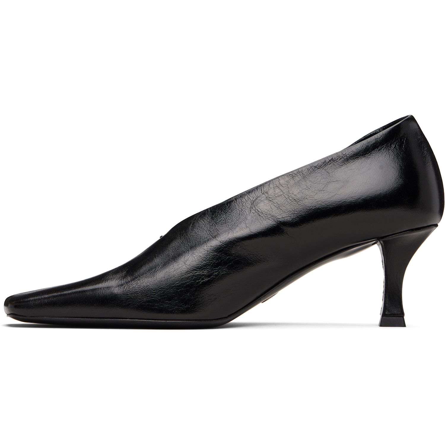  Proenza Schouler Black Trap Pump Heels 
