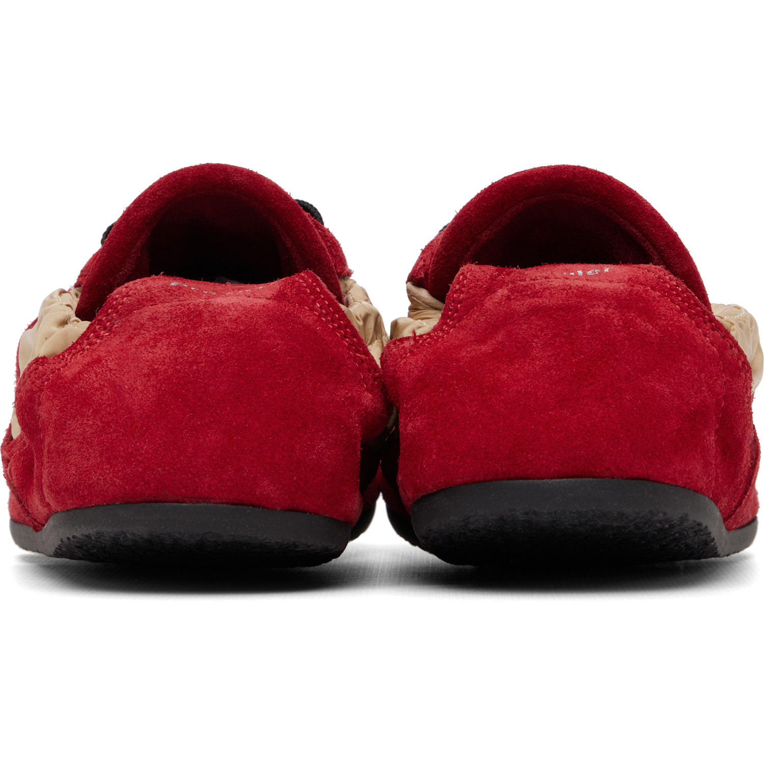  Proenza Schouler Red & Beige Soft Track Sneakers 