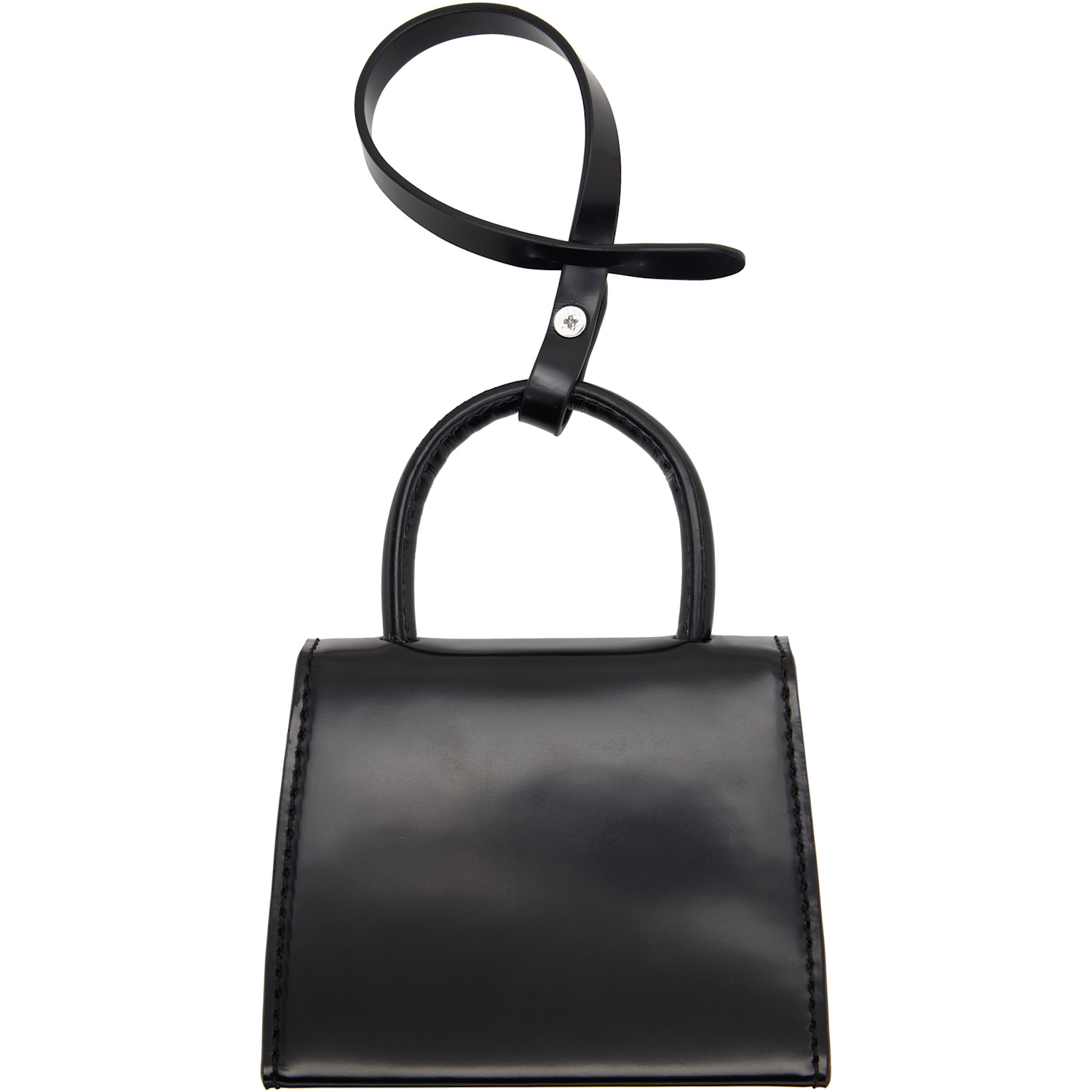  By Far Black 'mini Mini' Bag Charm 