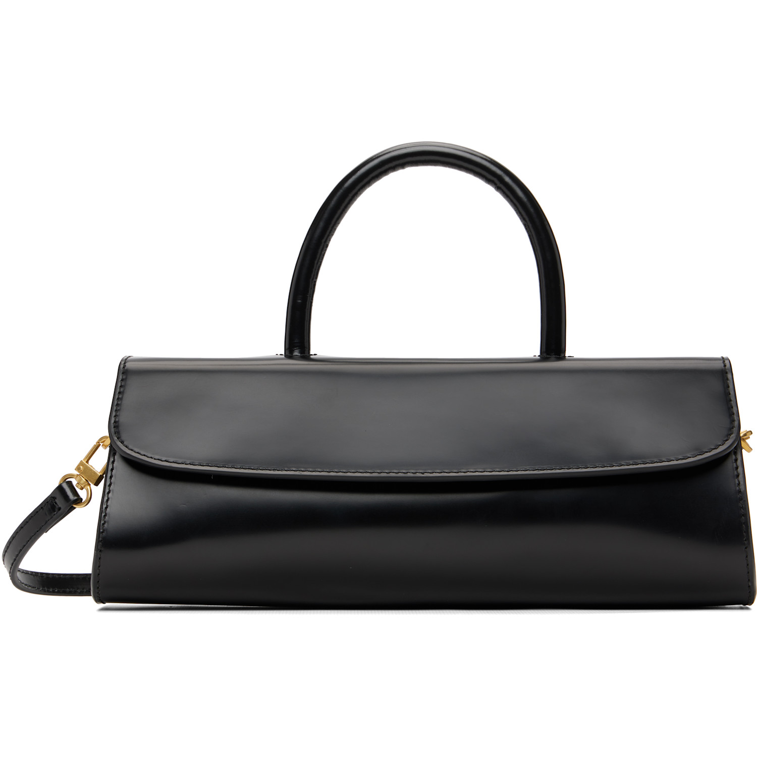 BY FAR Black Mini Longa Bag