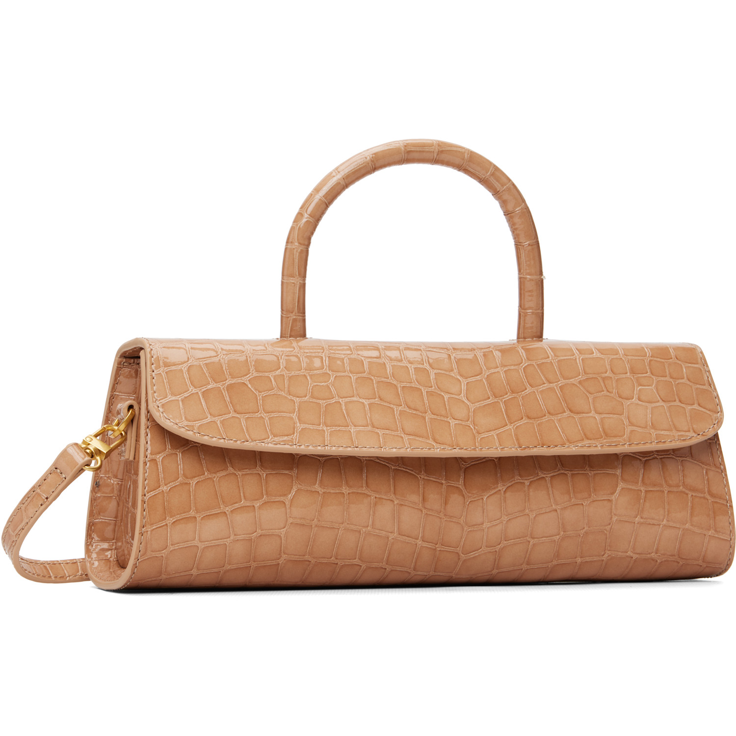  By Far Beige Mini Longa Bag 