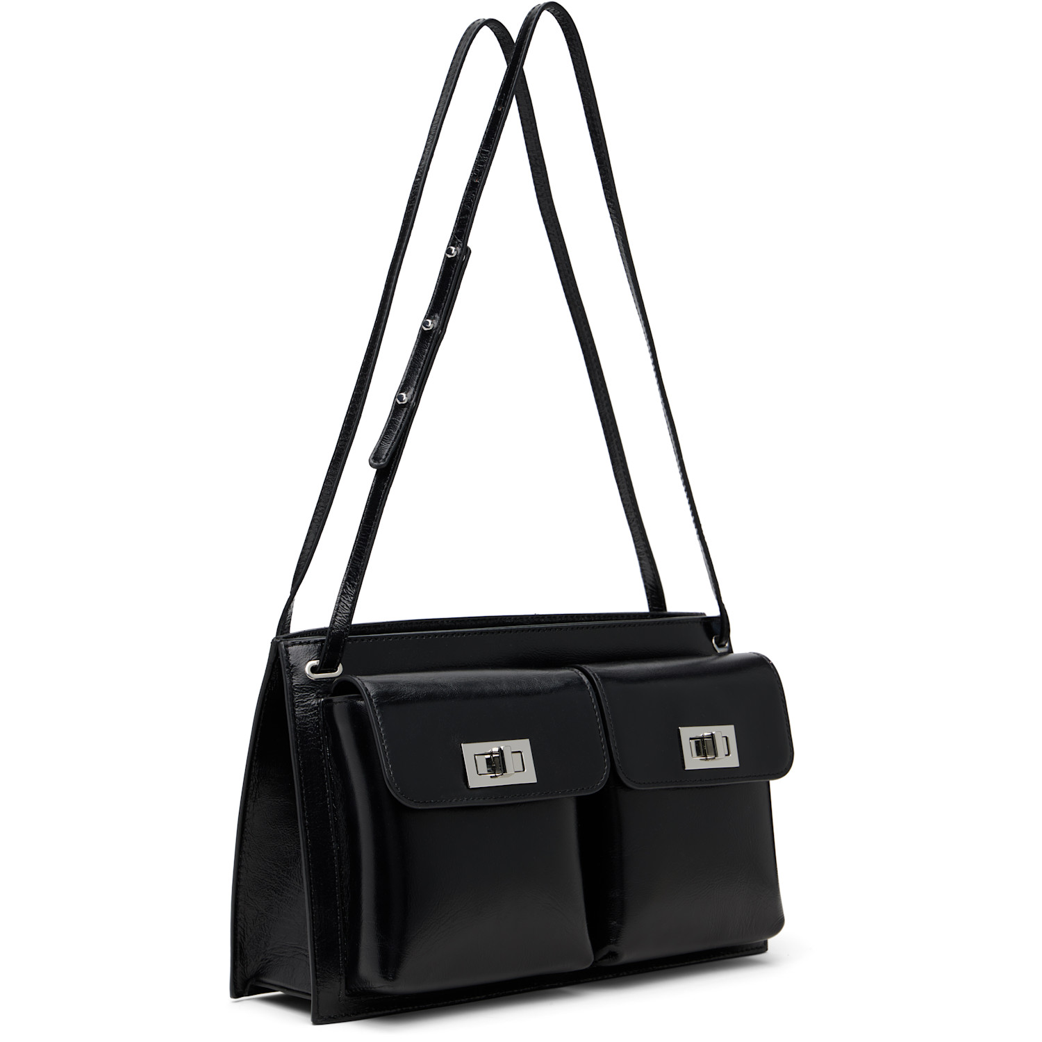  By Far Black Billy Tote Bag 