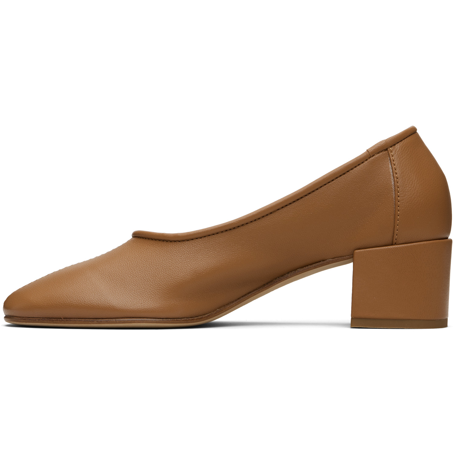  By Far Tan Prudence 45 Heels 