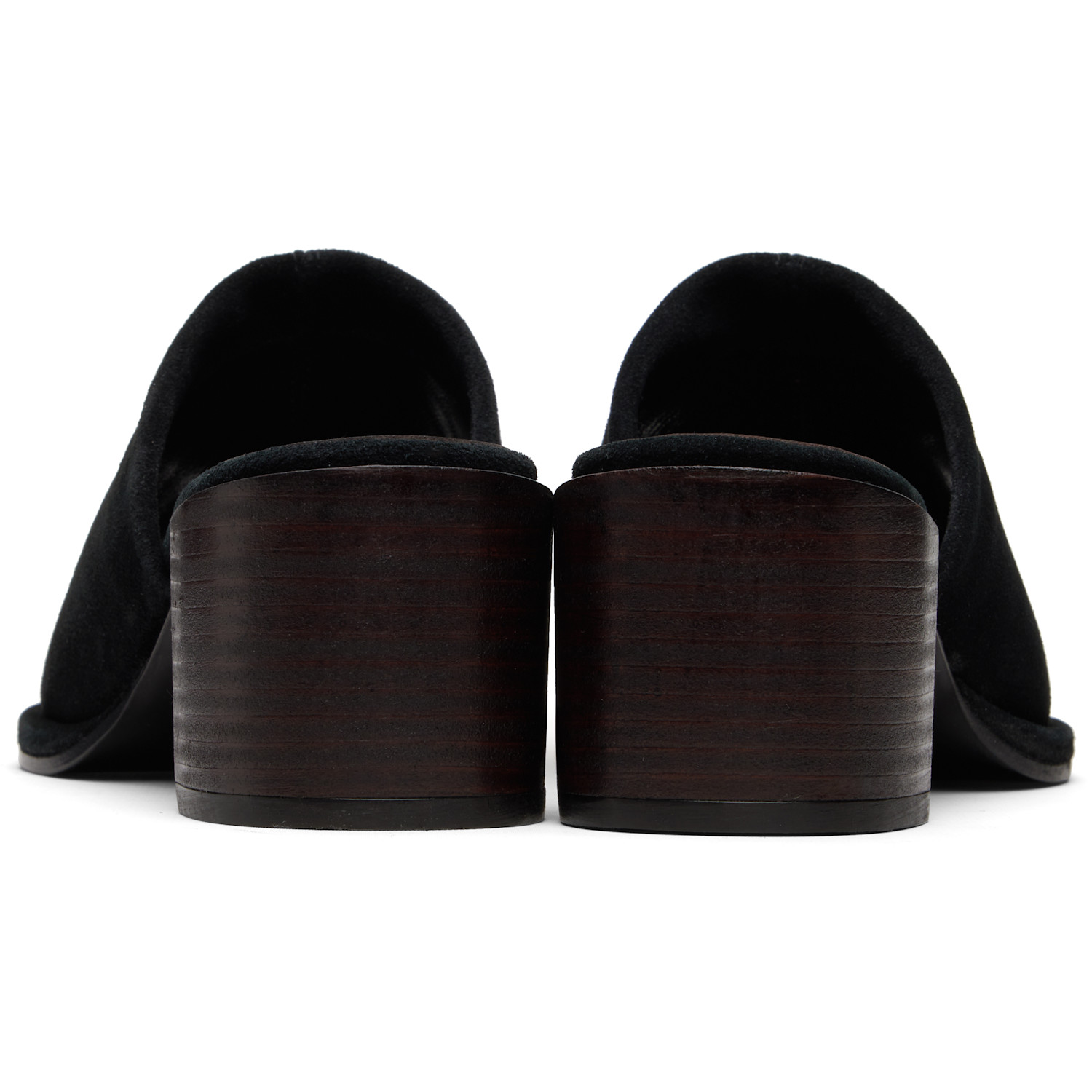  By Far Black Francisco Heeled Sandals 