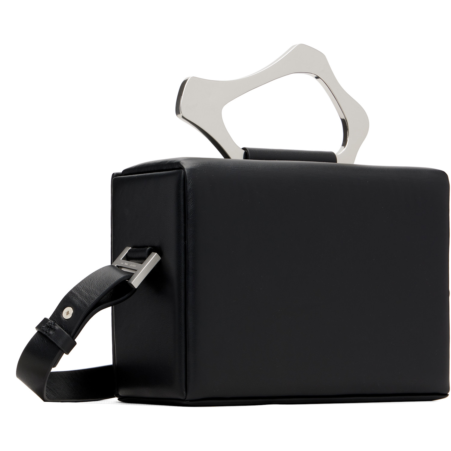  Heliot Emil Black Solely Box Shoulder Bag 