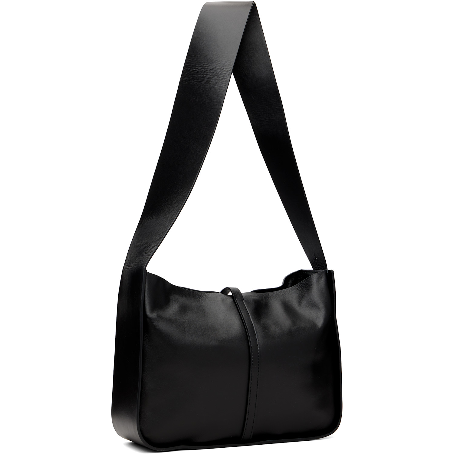  Heliot Emil Black Confluence Shoulder Bag 