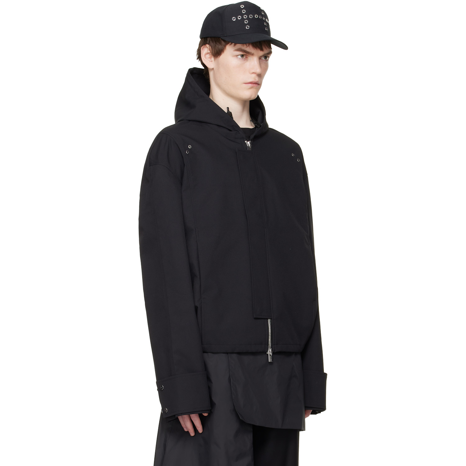  Heliot Emil Black Akhal Jacket 