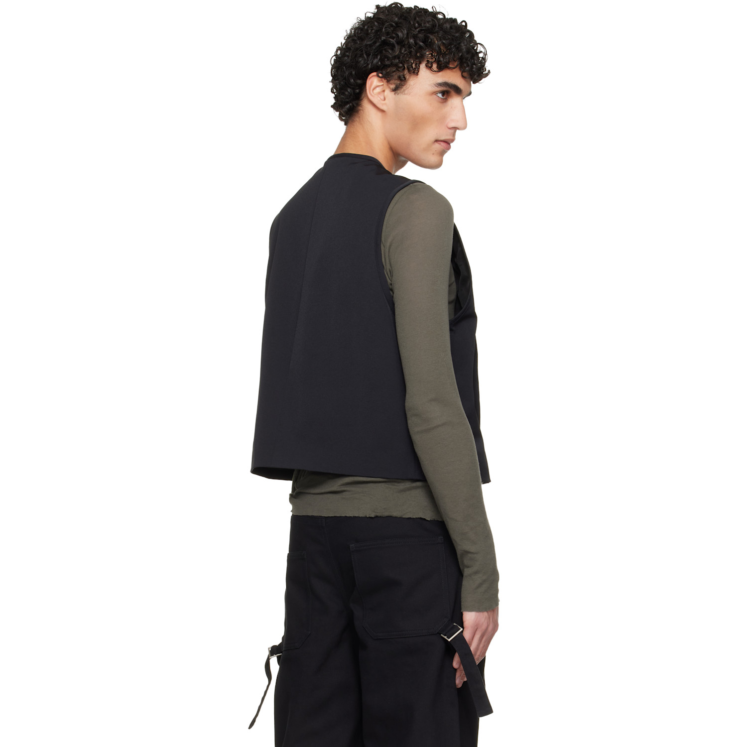  Heliot Emil Black Girth Vest 