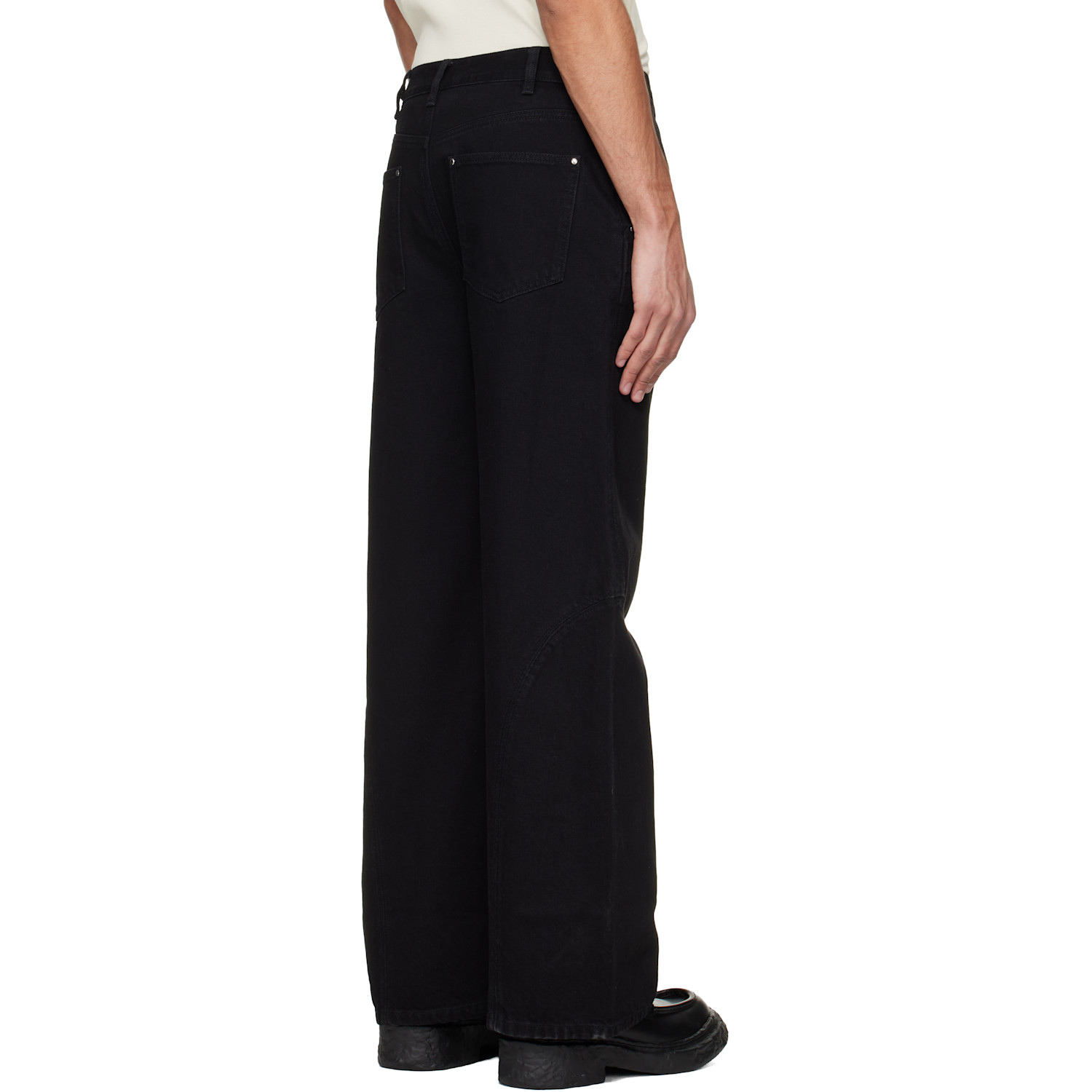  Heliot Emil Black Basalt Jeans 