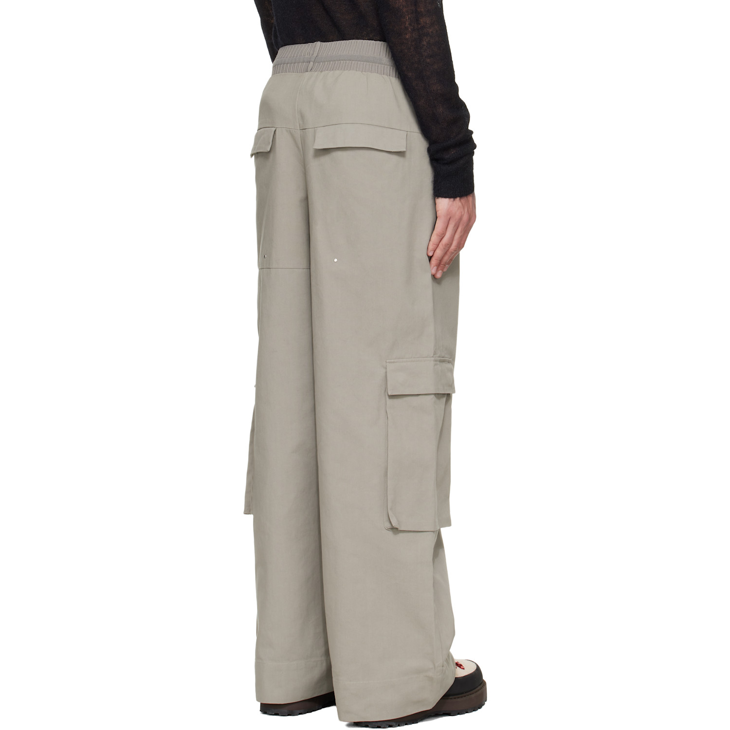  Heliot Emil Green Pulsar Cargo Pants 