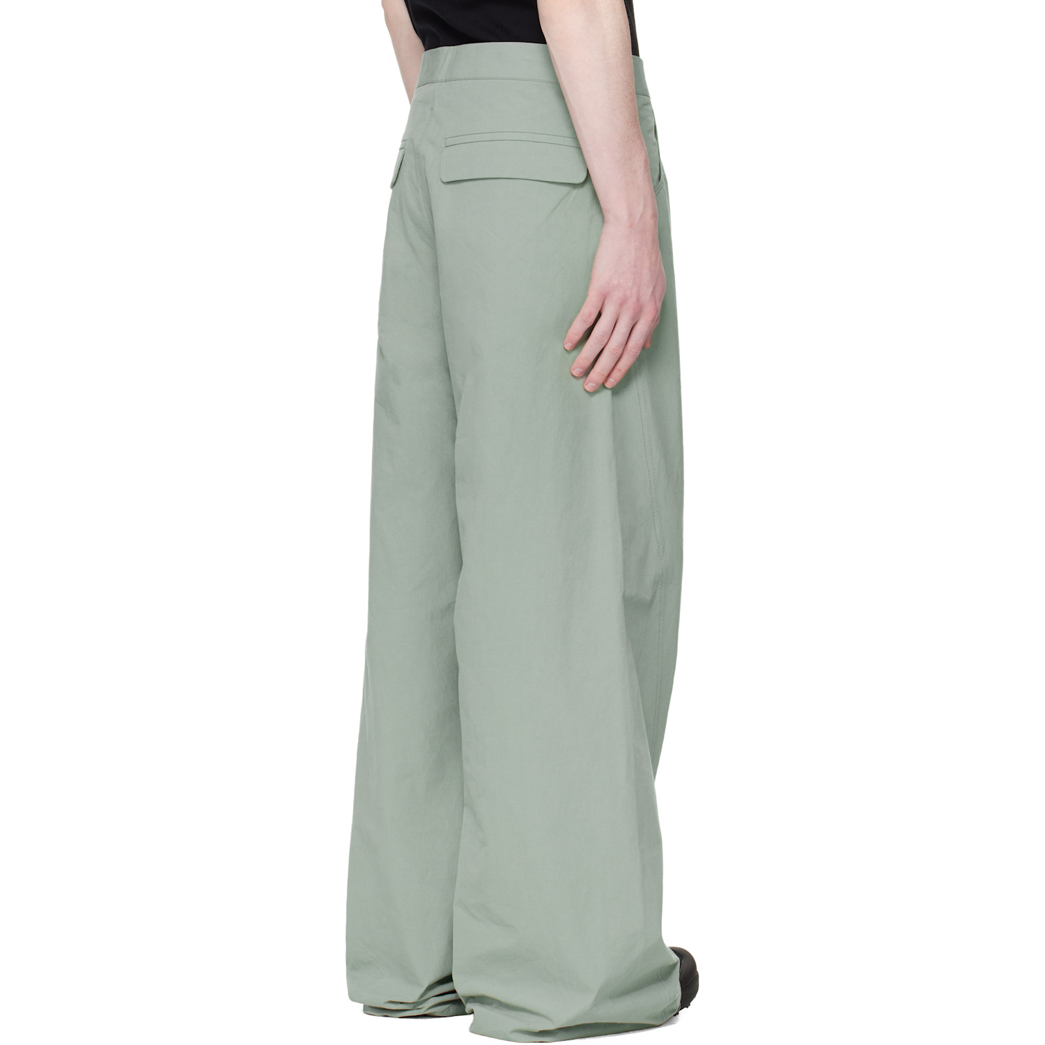  Heliot Emil Green Sella Trousers 