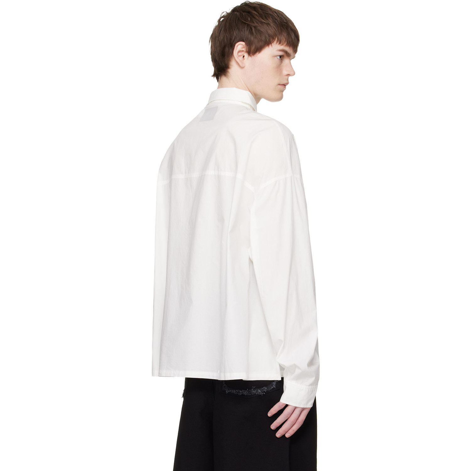  Heliot Emil White Falerae Ls Shirt 