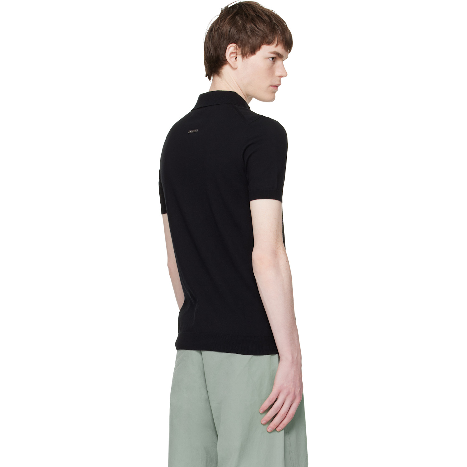  Heliot Emil Black Alae Polo 
