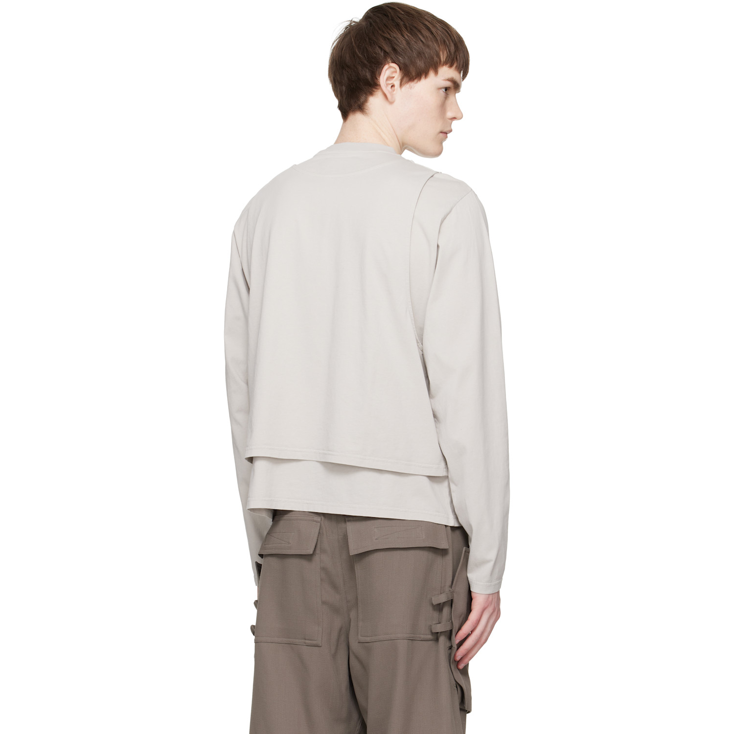  Heliot Emil Gray Rein Ls T-shirt 