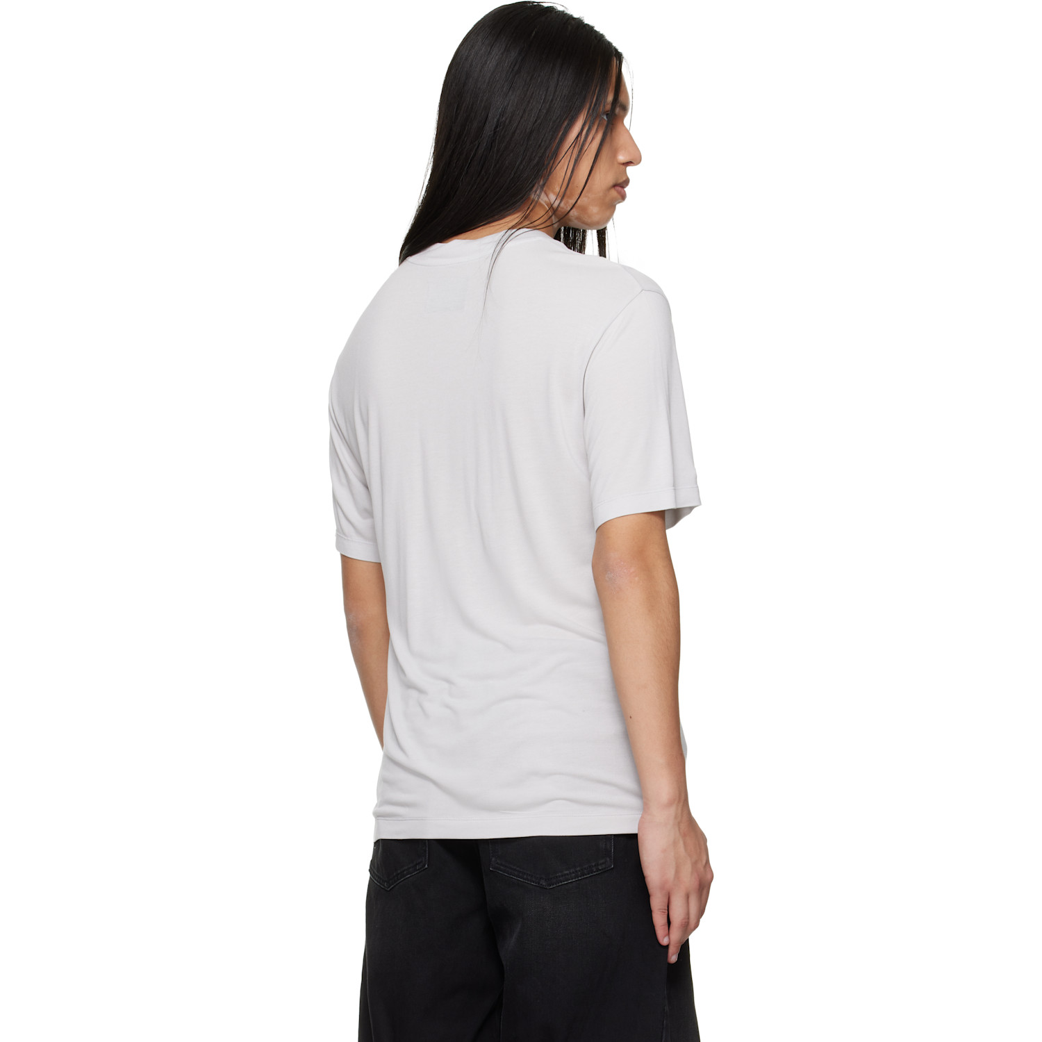  Heliot Emil Gray Overo S/s T-shirt 