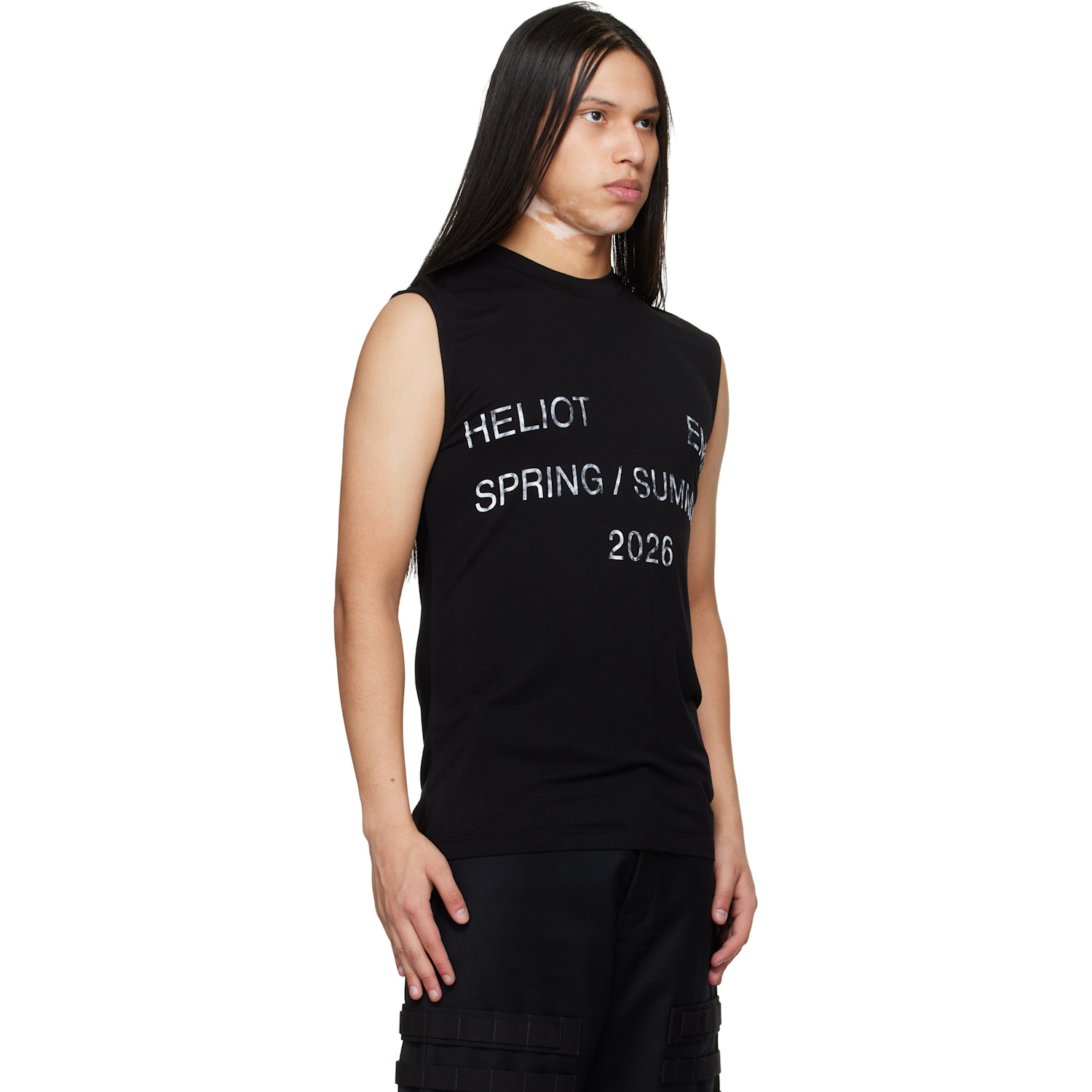  Heliot Emil Black Overo Tank Top 