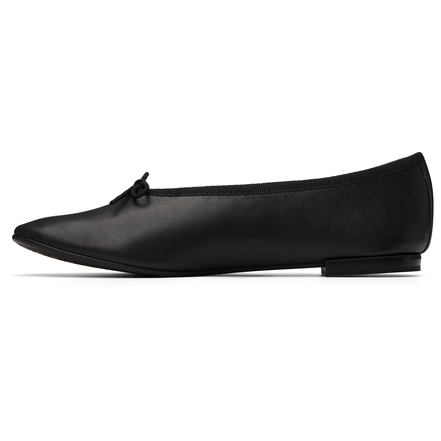 Repetto Black Lilouh Almond-toe Ballerina Flats 