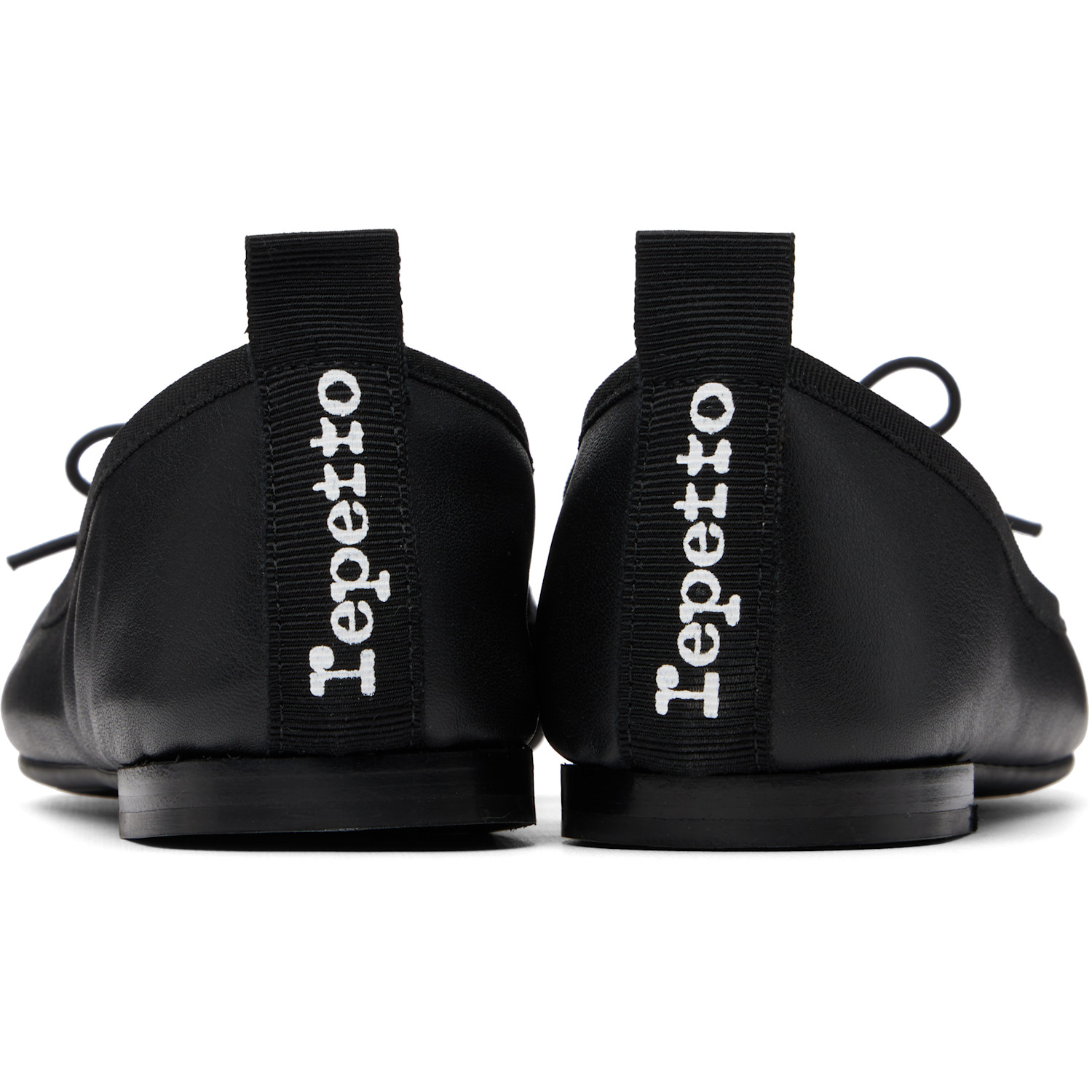  Repetto Black Garance Square-toe Rubber-sole Ballerina Flats 