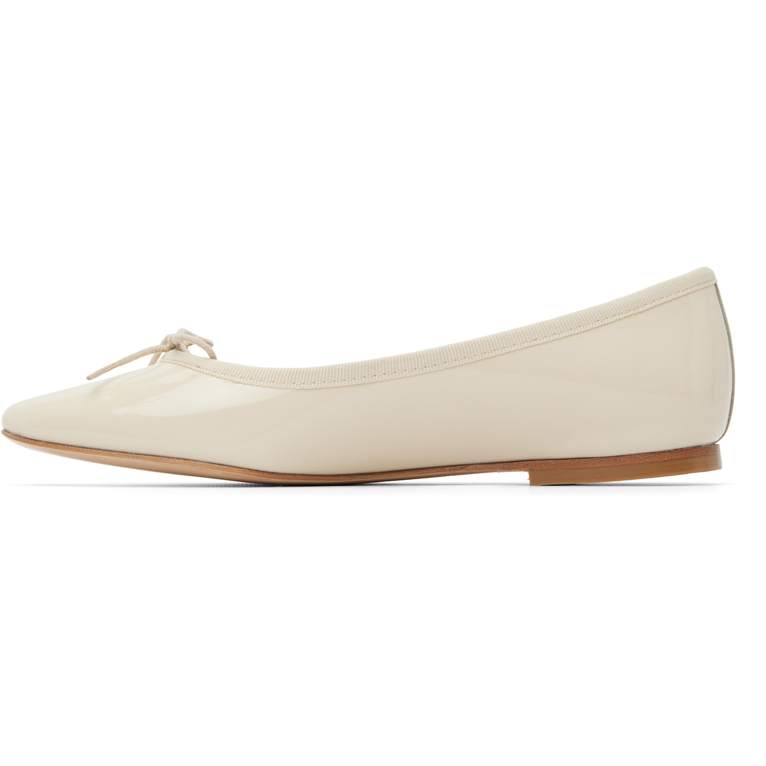  Repetto Off-white Cendrillon Pointed-toe Ballerina Flats 