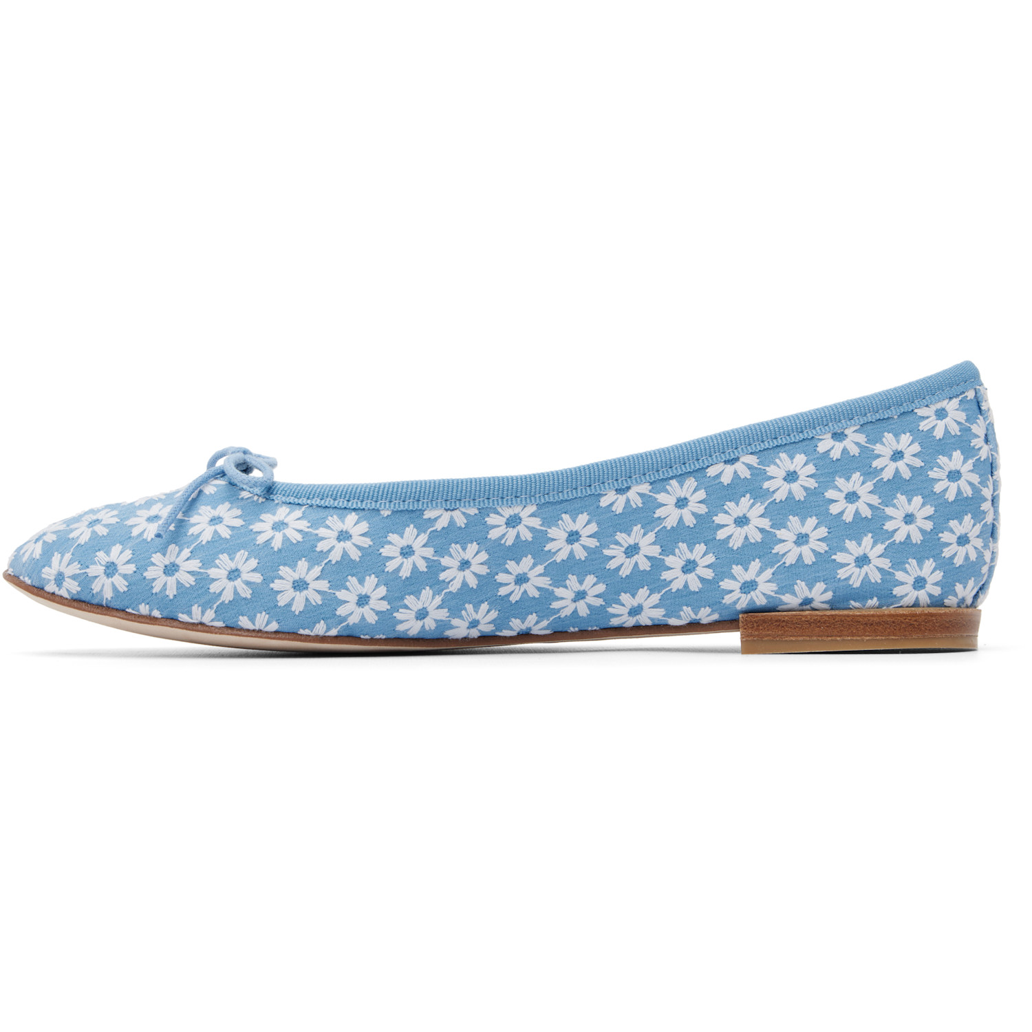  Repetto Blue Cendrillon Ballerina Flats 