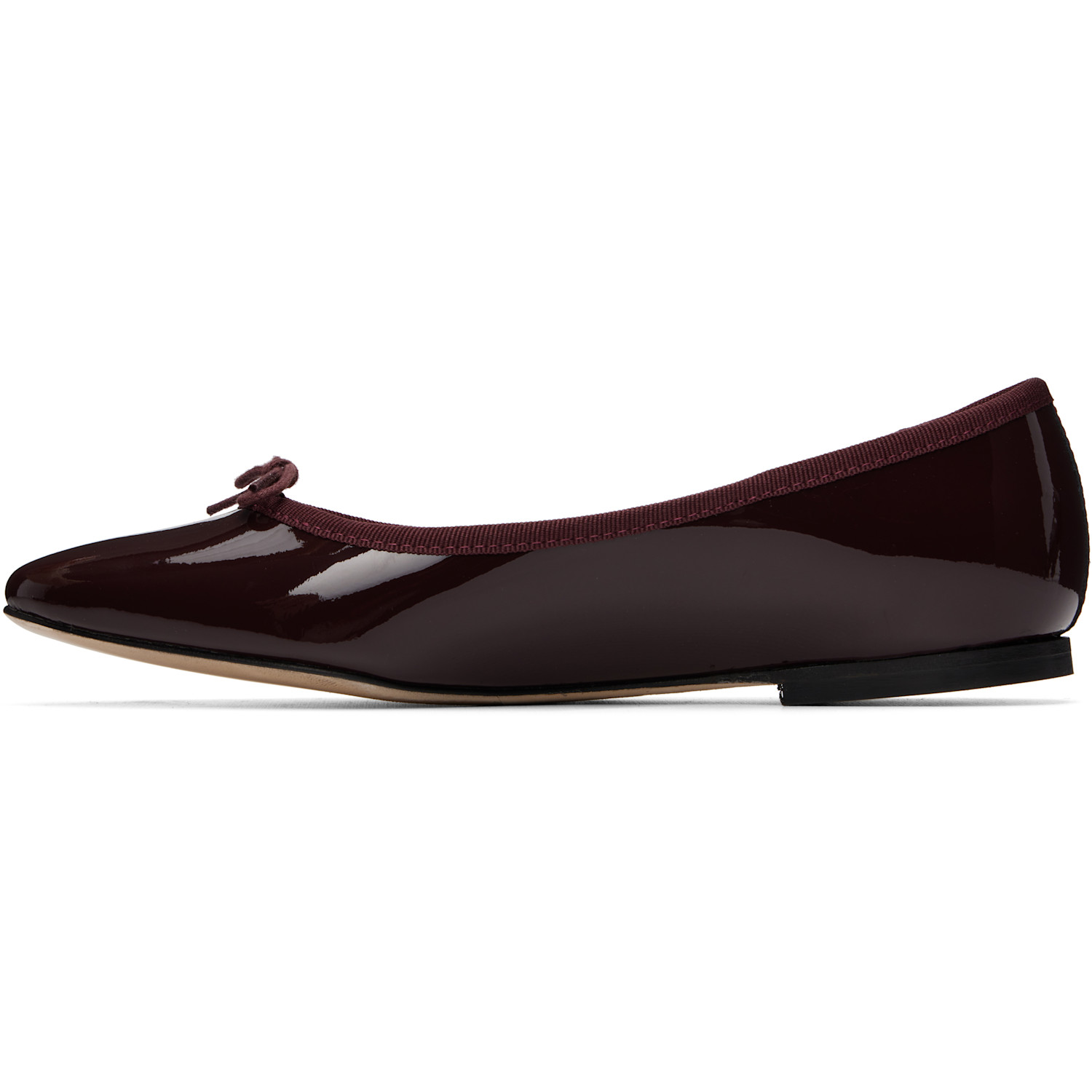  Repetto Burgundy Cendrillon Pointed-toe Ballerina Flats 