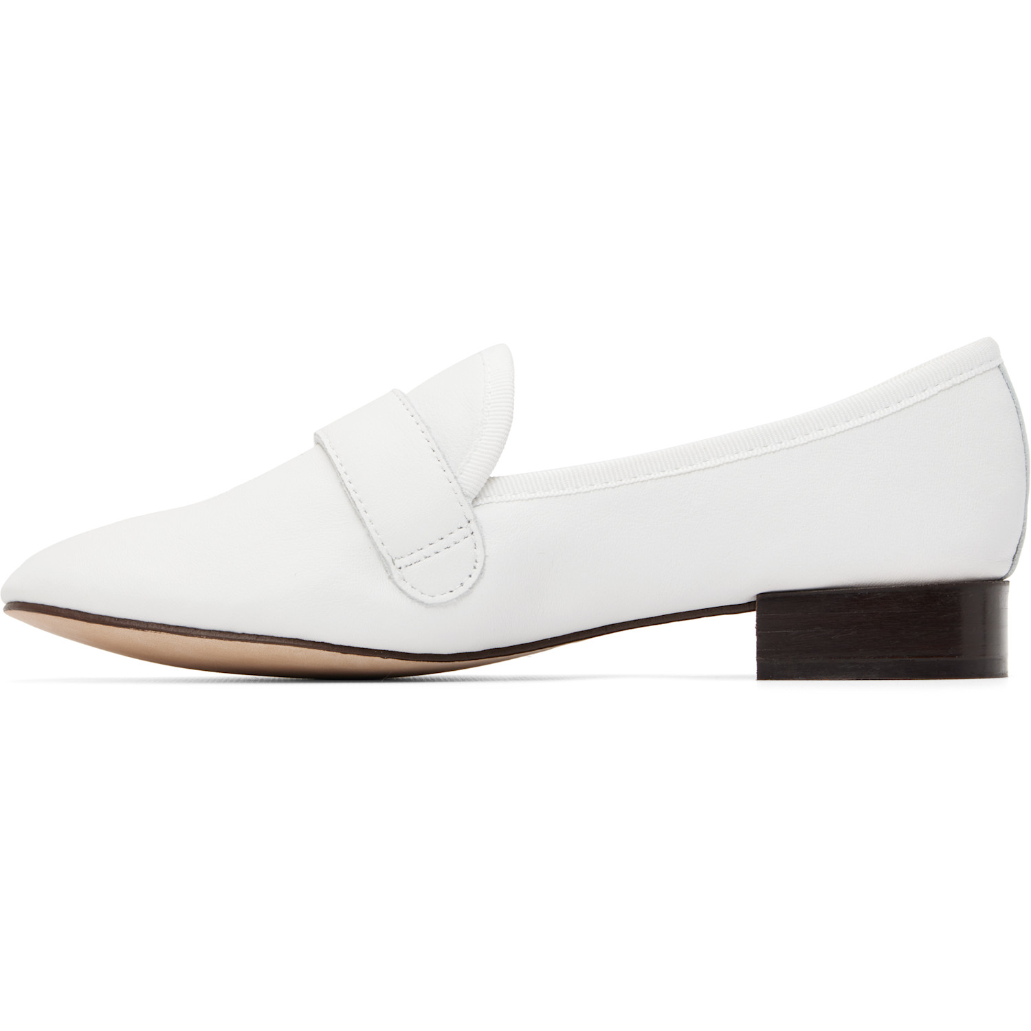  Repetto White Michael Loafers 