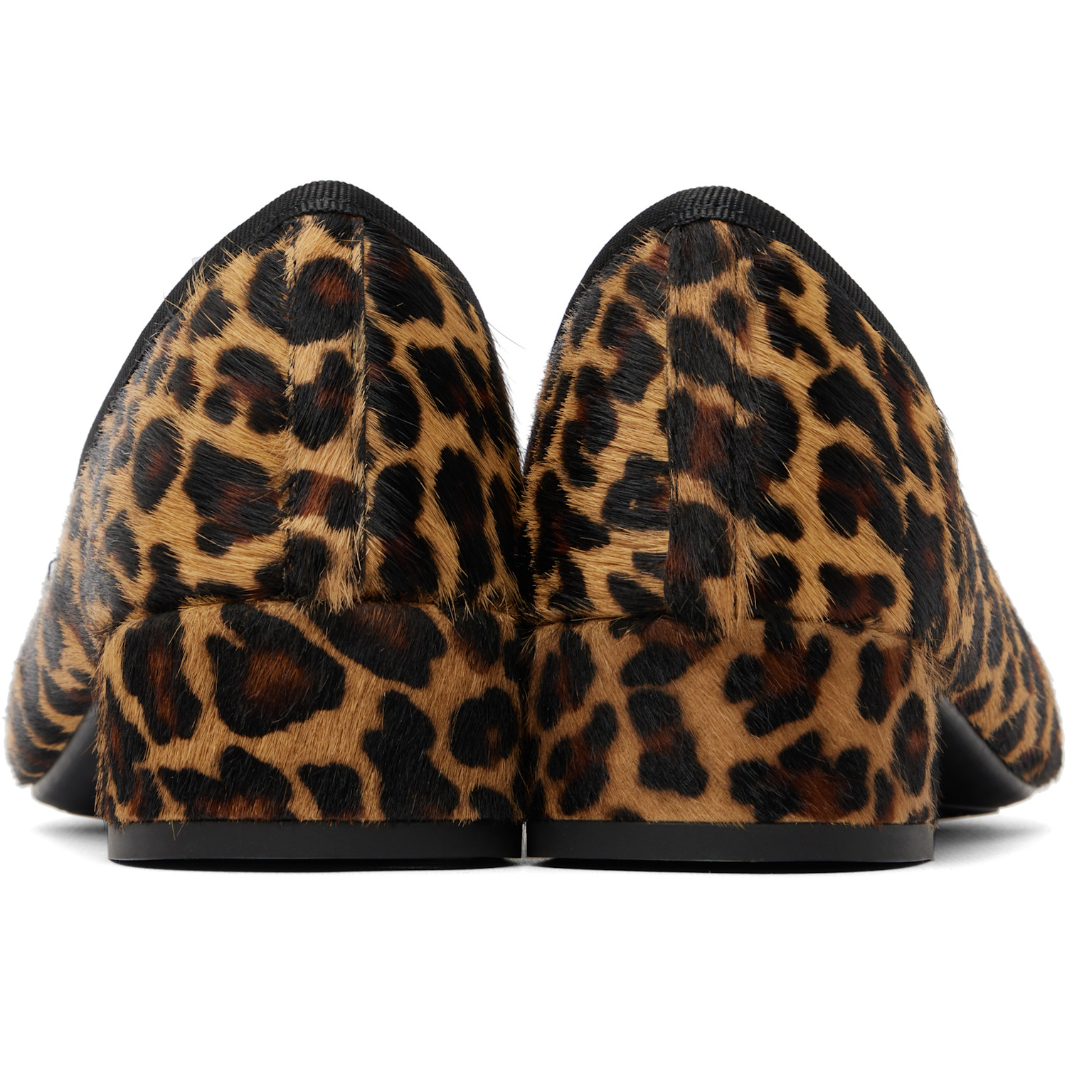  Repetto Brown Camille Rubber-sole Heels 