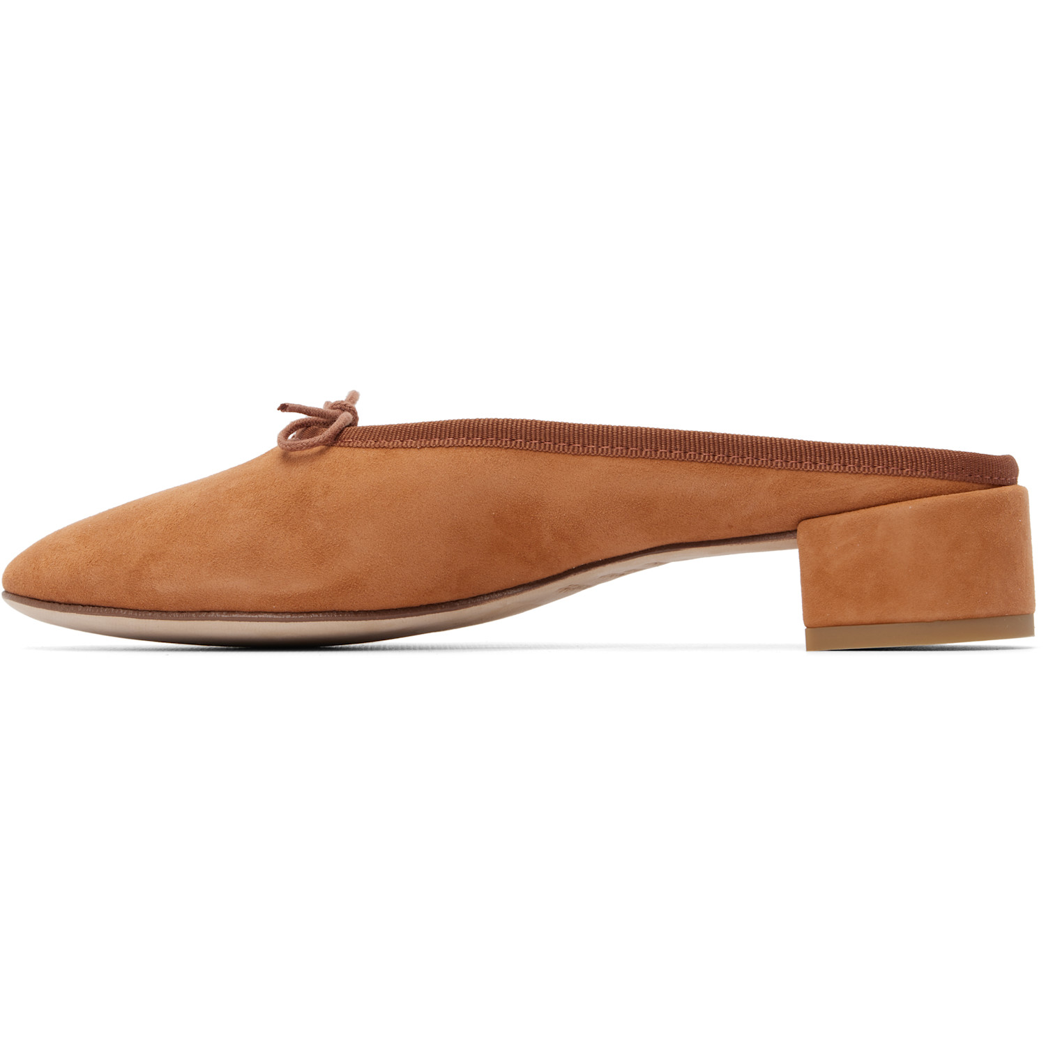  Repetto Tan Camille Mule Heels 