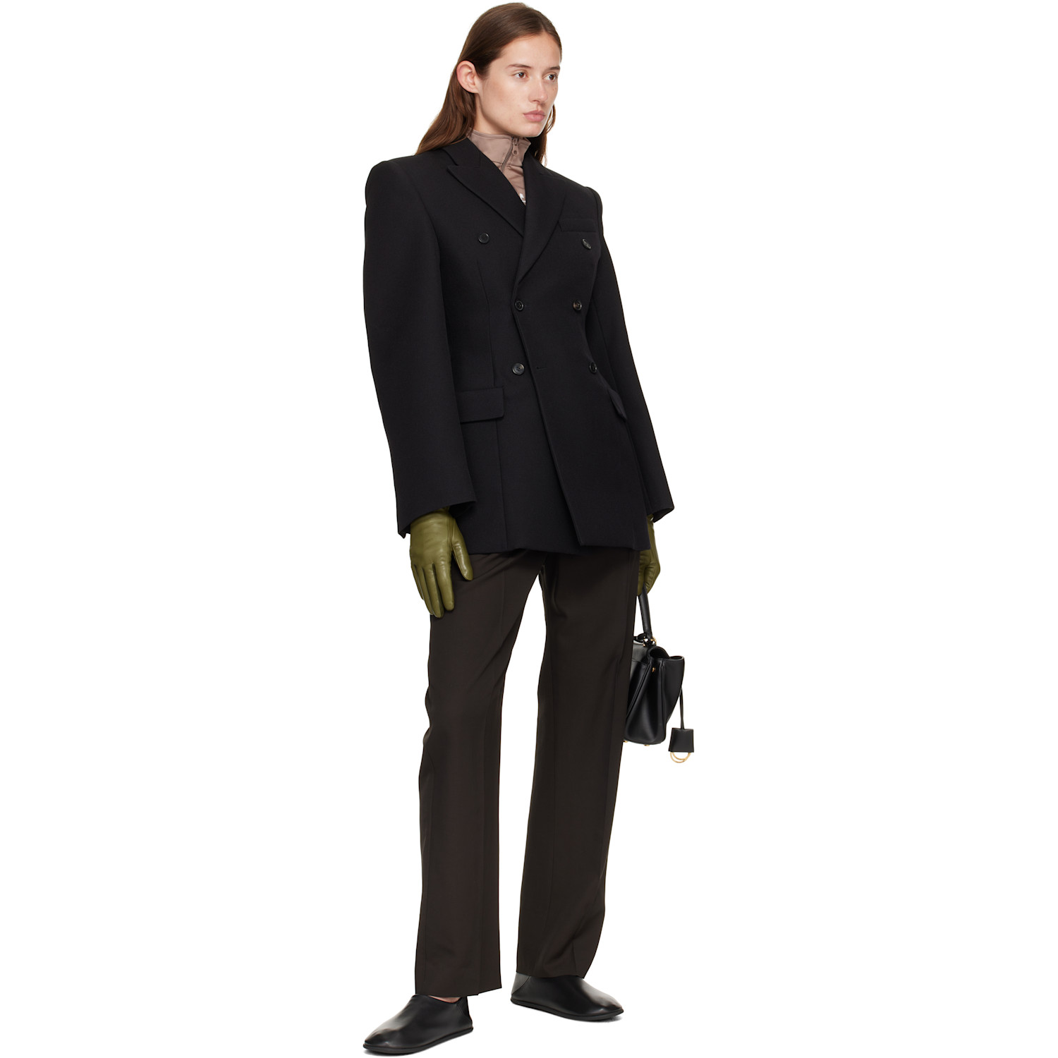  Handsome Stockholm Green Essentials Gloves 